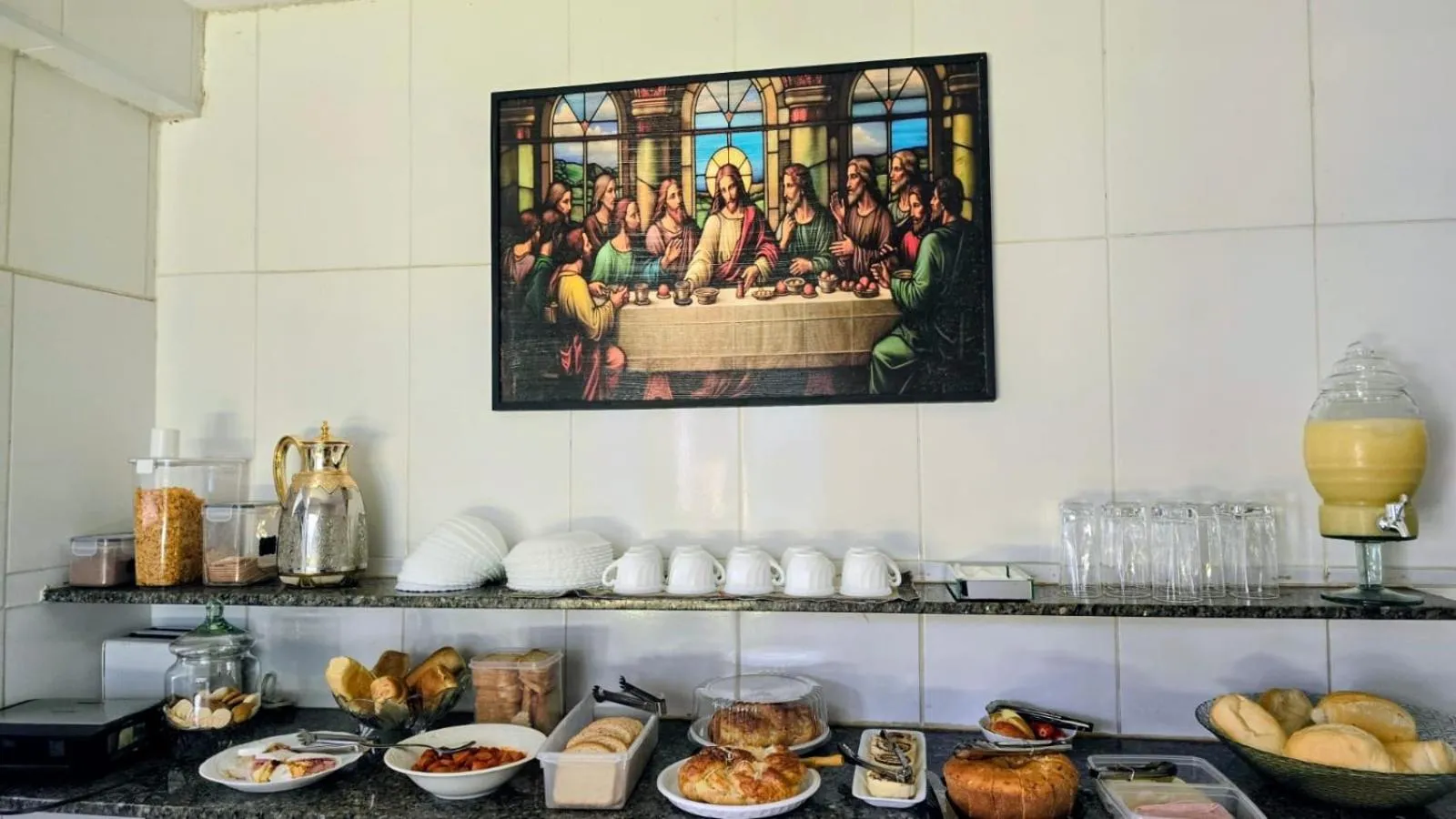 Breakfast in CASA HOTEL PIRACICABA
