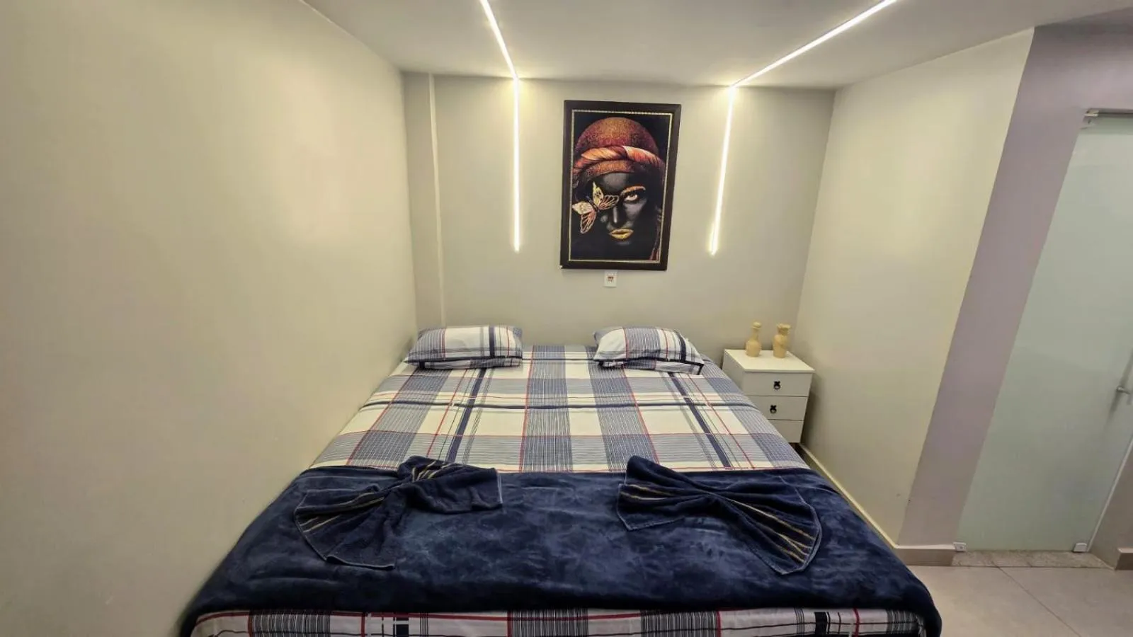 Bed in CASA HOTEL PIRACICABA