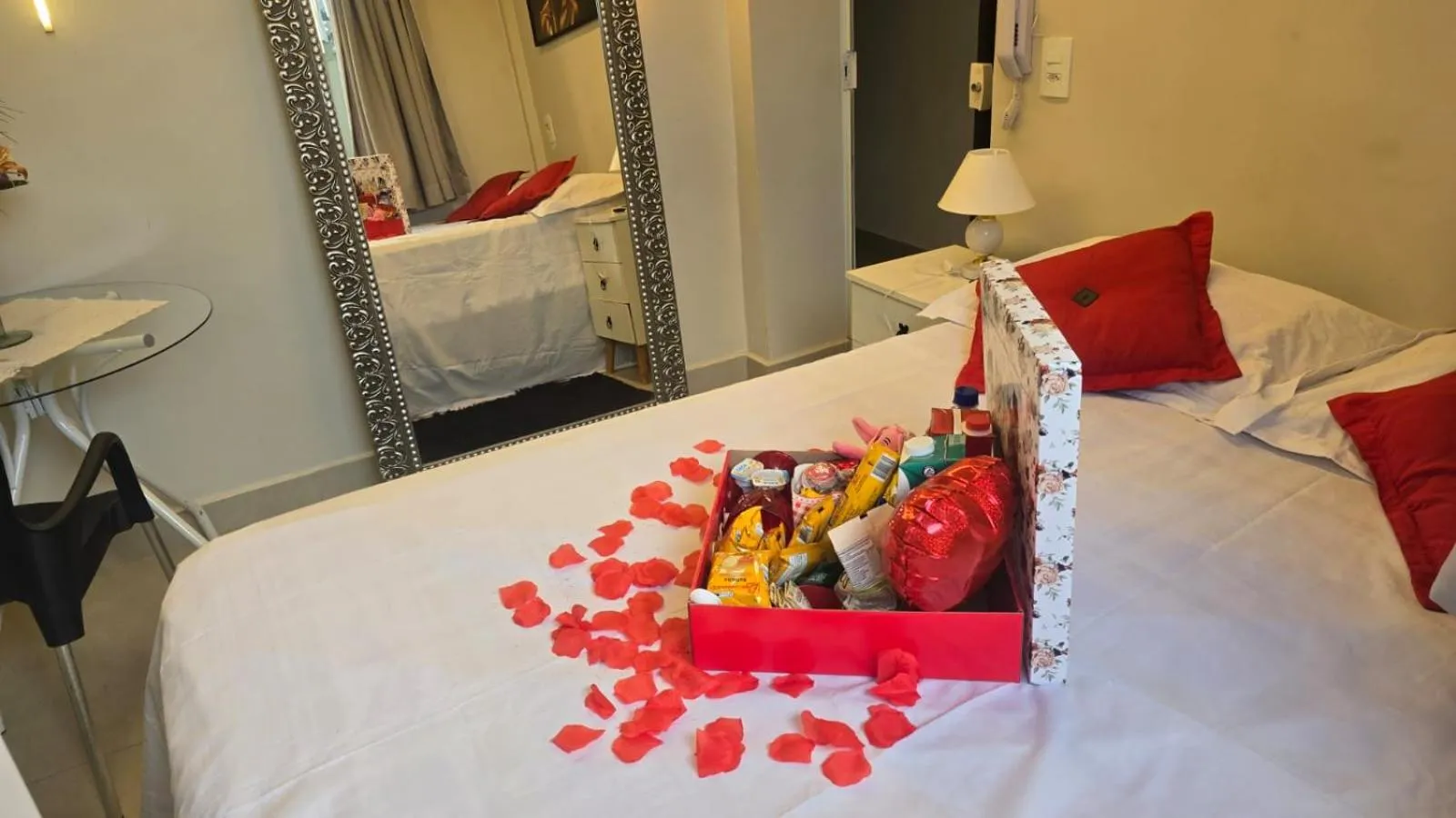 Bed in CASA HOTEL PIRACICABA