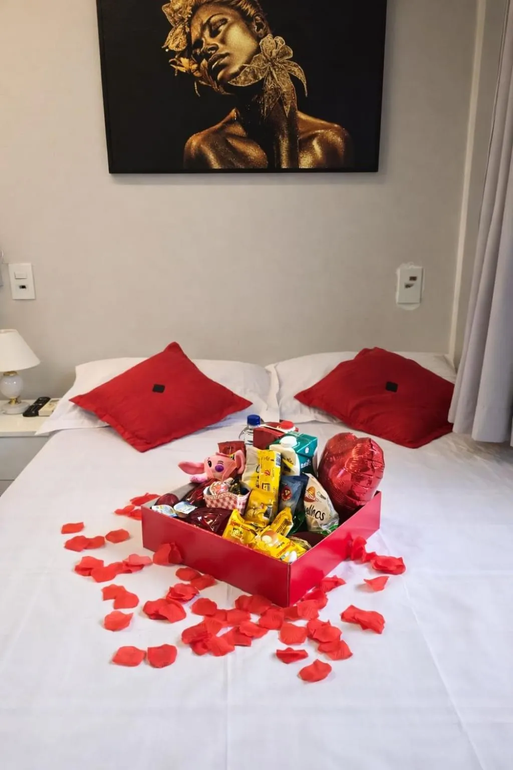 Bed in CASA HOTEL PIRACICABA