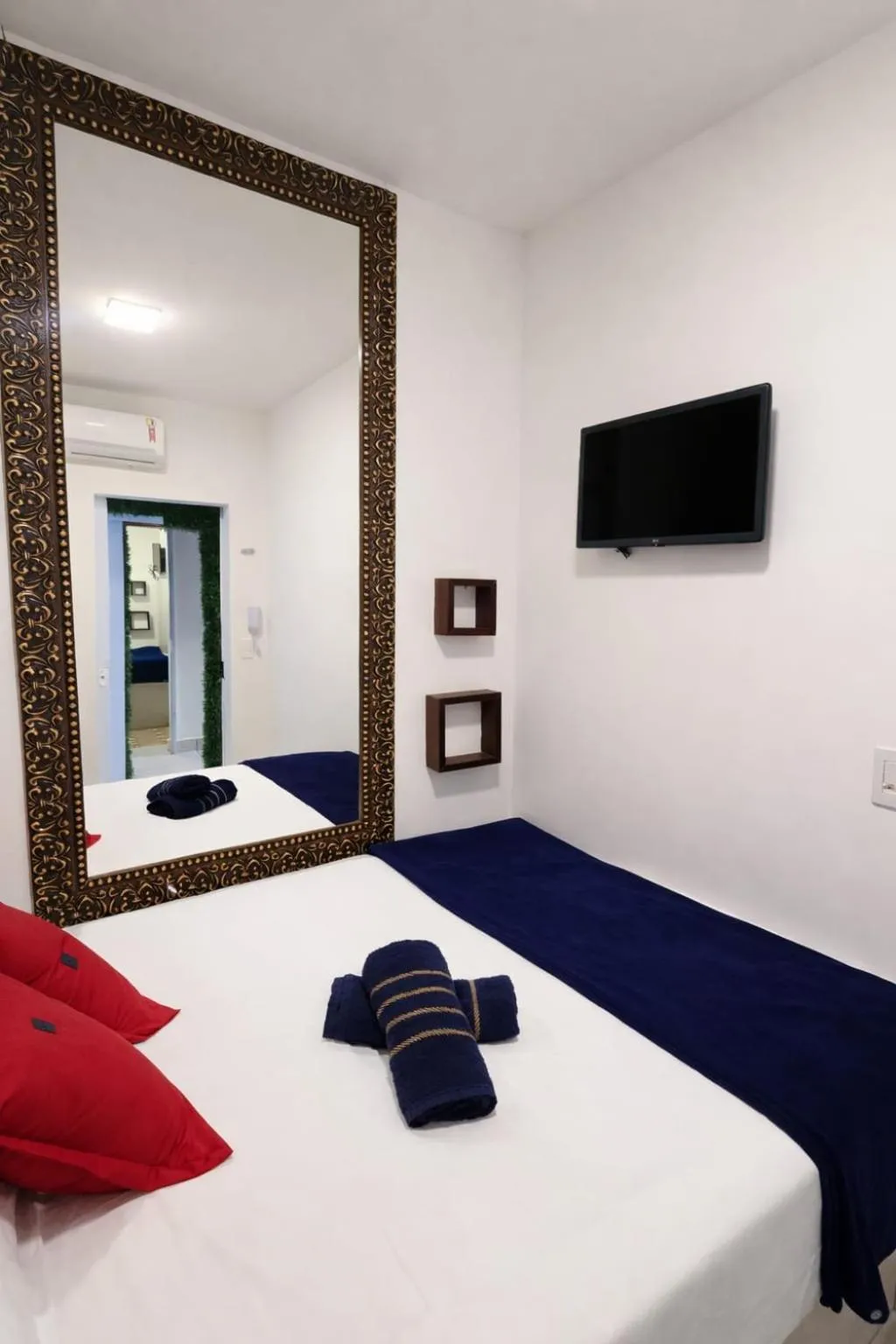 Bed in CASA HOTEL PIRACICABA