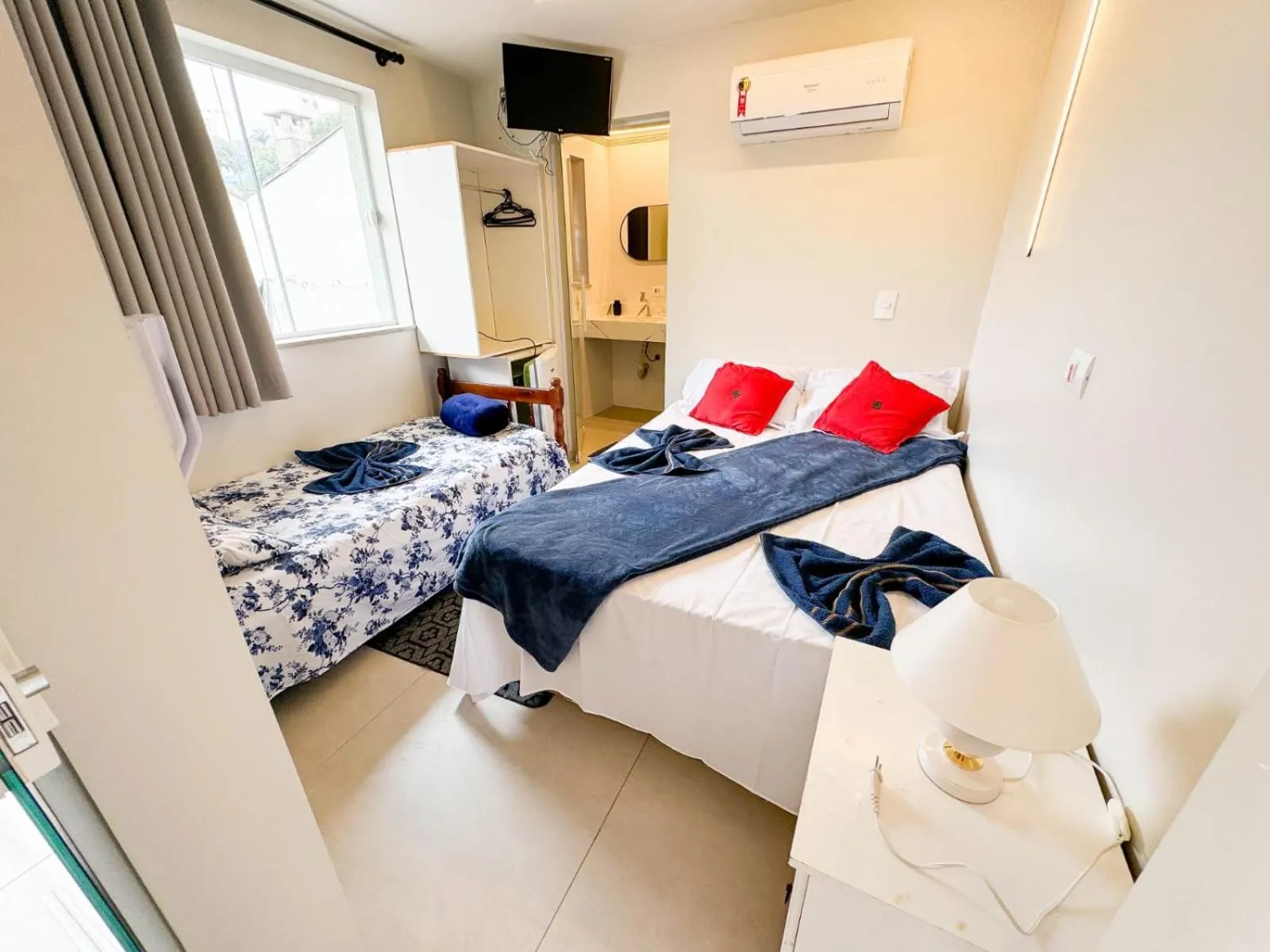 Bed in CASA HOTEL PIRACICABA