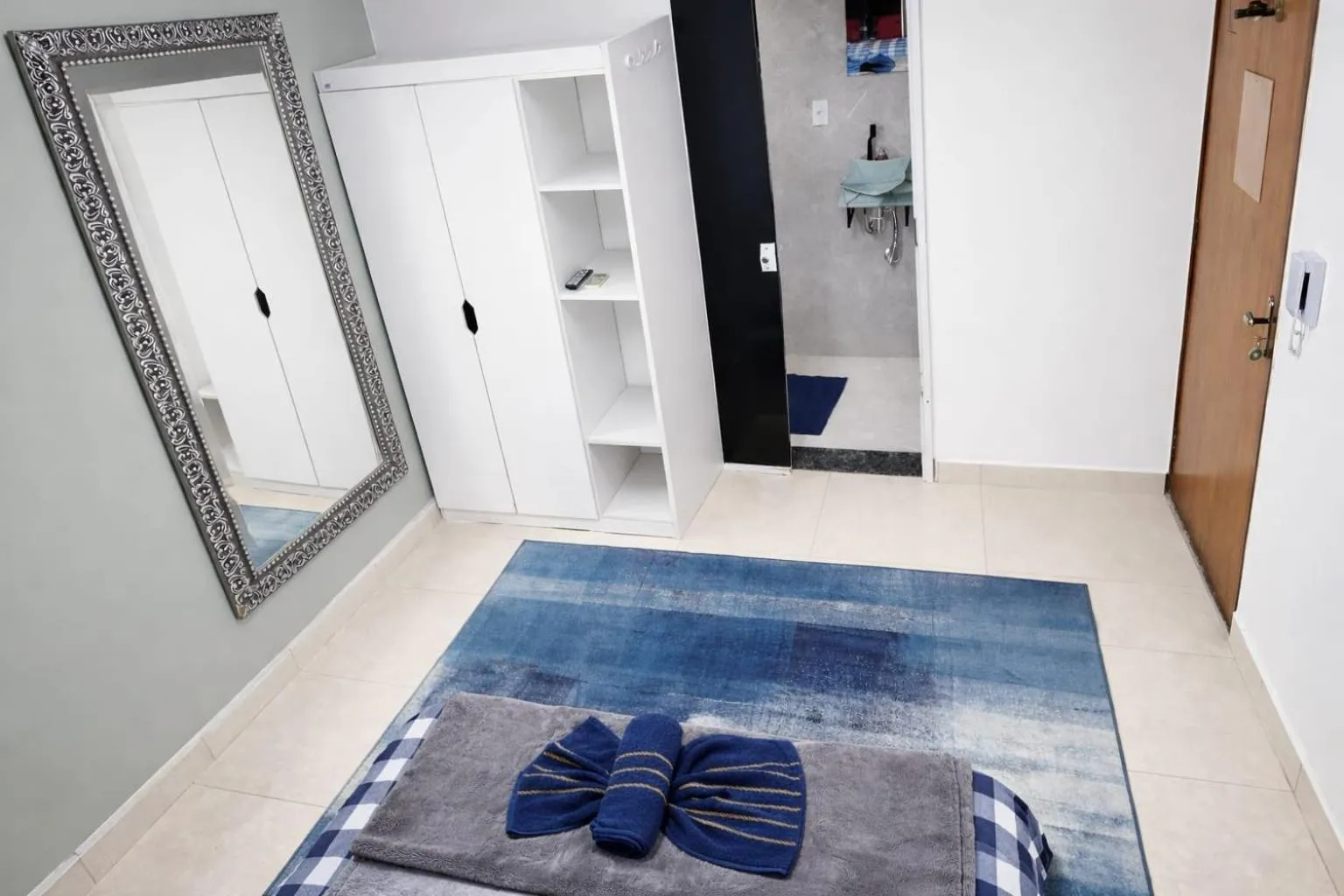 Bed in CASA HOTEL PIRACICABA