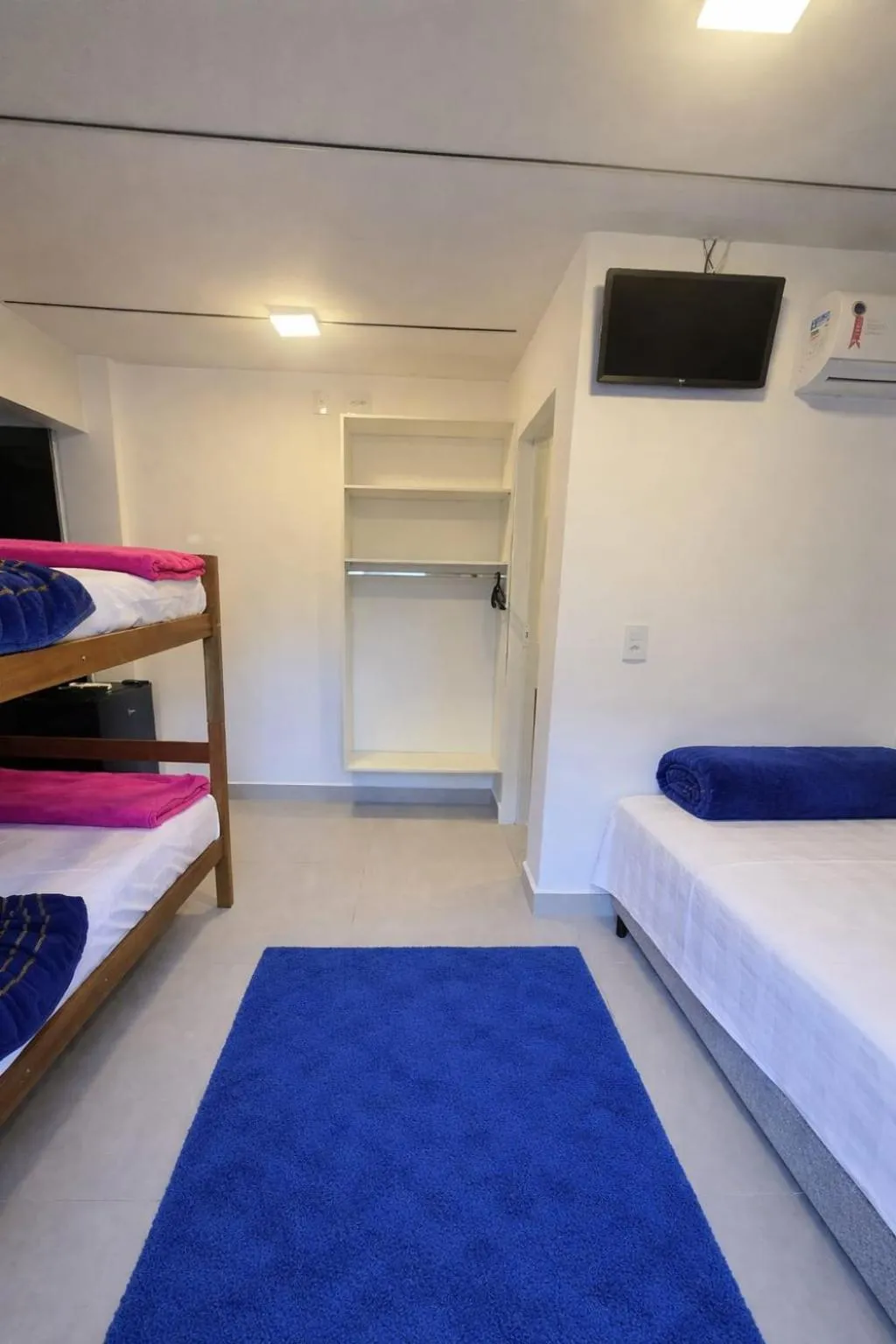 Bed in CASA HOTEL PIRACICABA