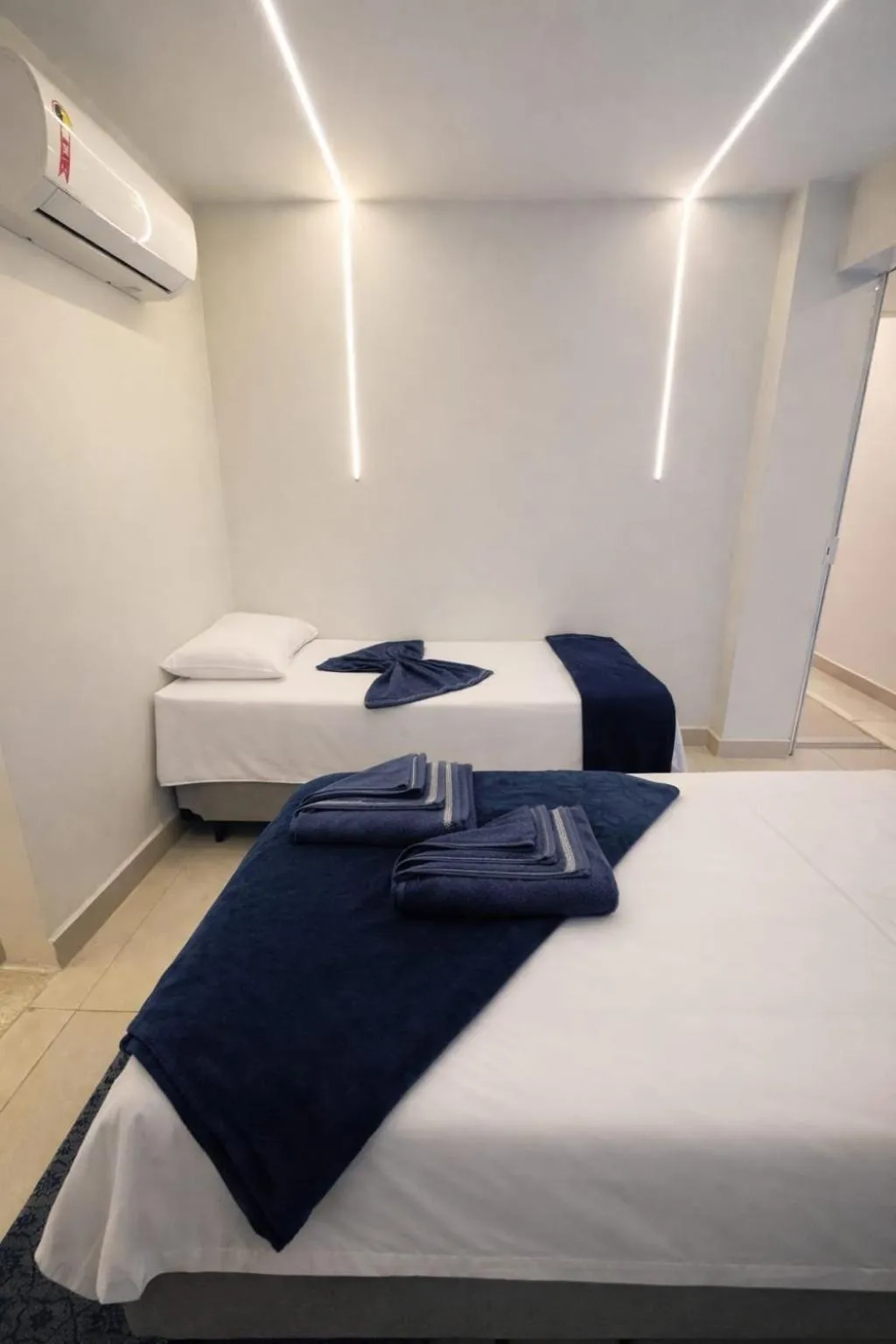 Bed in CASA HOTEL PIRACICABA