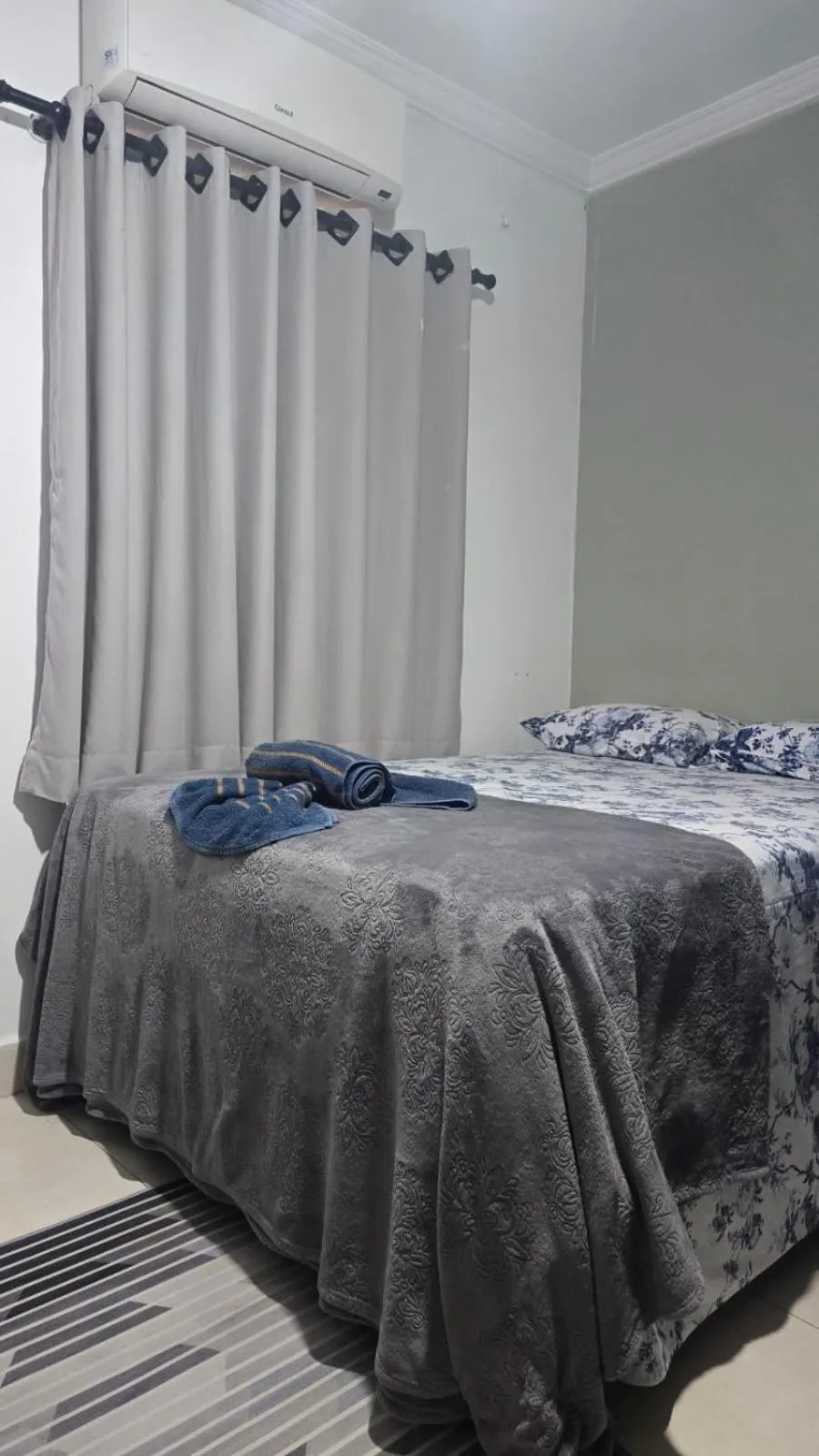 Bed in CASA HOTEL PIRACICABA