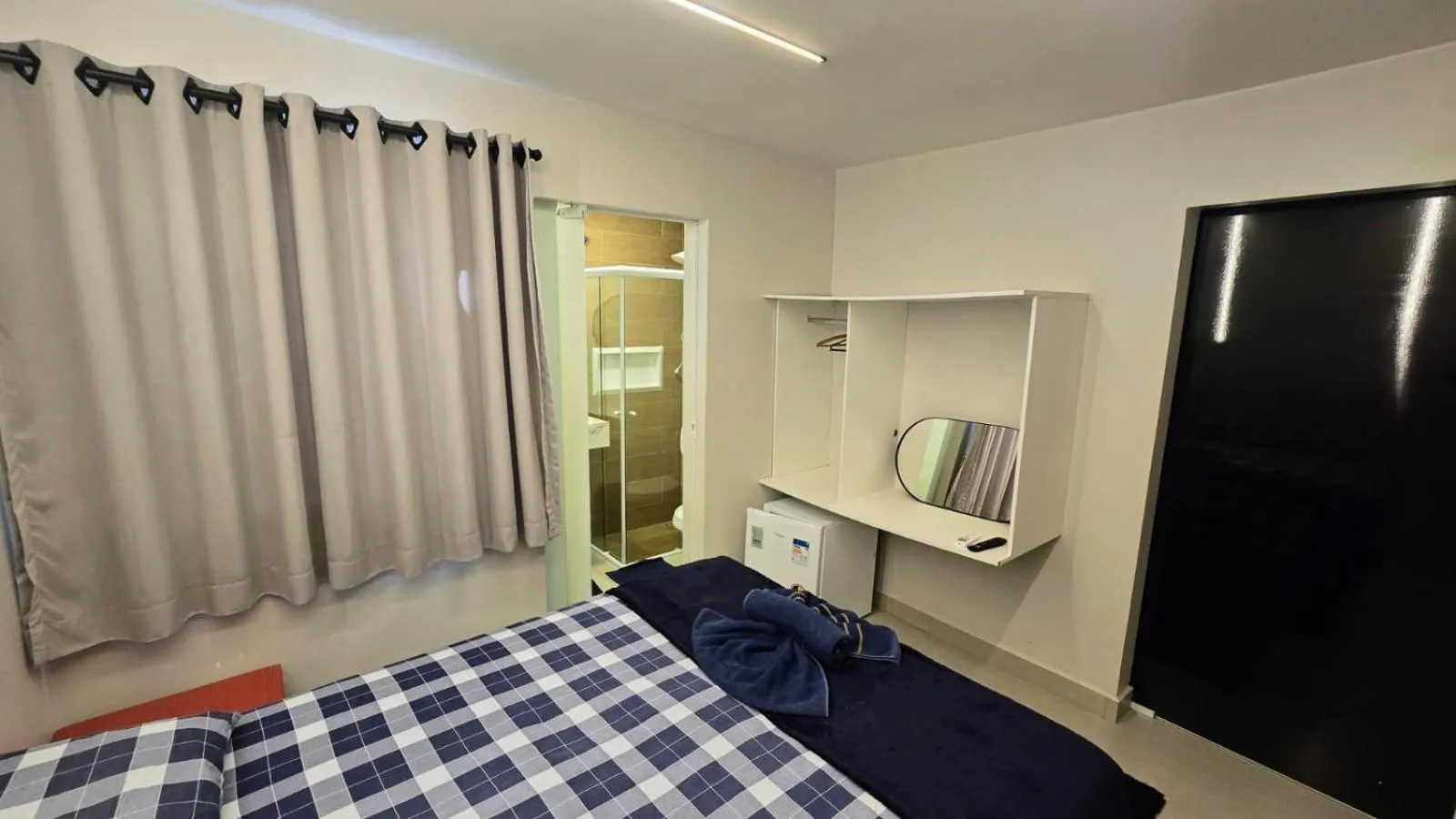 Bed in CASA HOTEL PIRACICABA