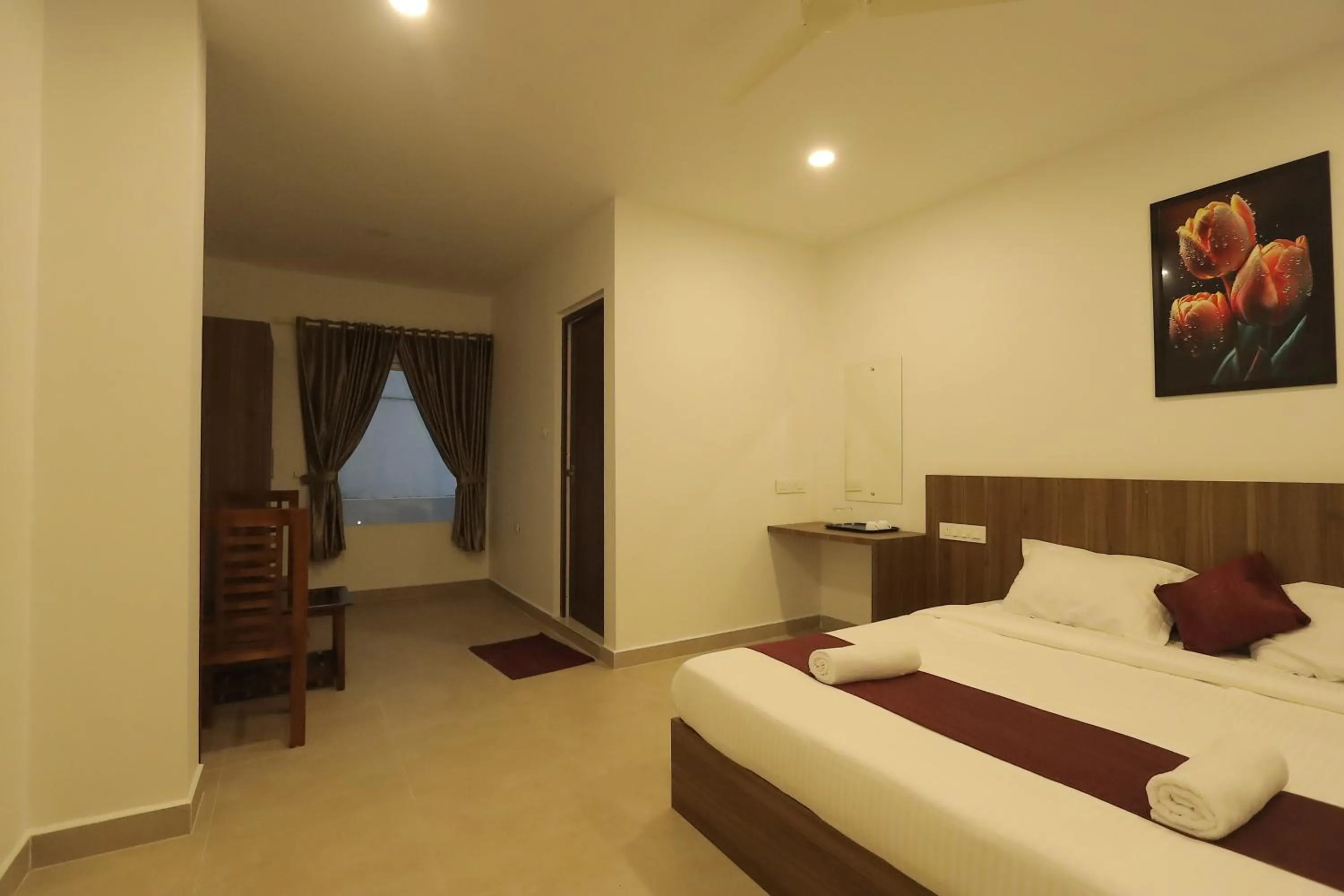 Bed in Hotel Dream Suite, Kattappana