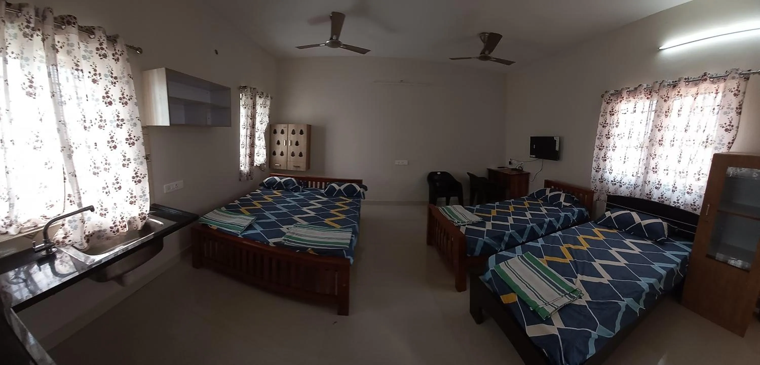 Bed in Shantham Service Apartments, Indumanagar, Coimbatore