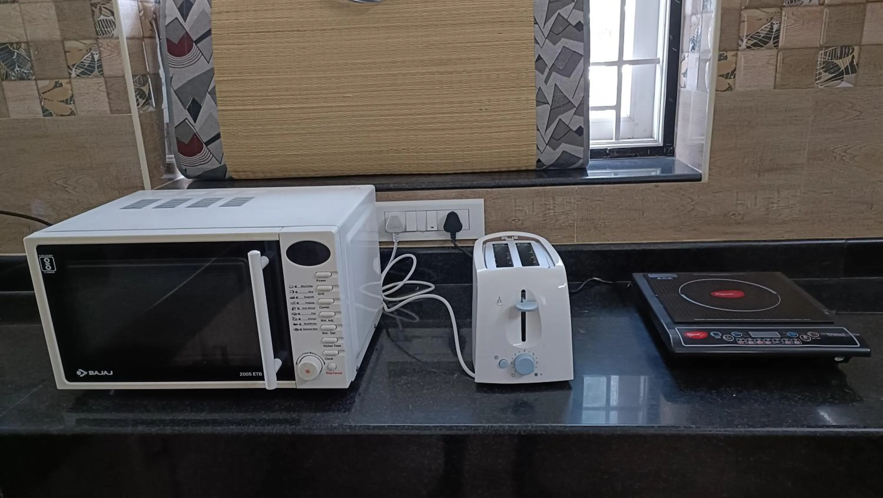 Kitchen or kitchenette in Shantham Service Apartments, Indumanagar, Coimbatore