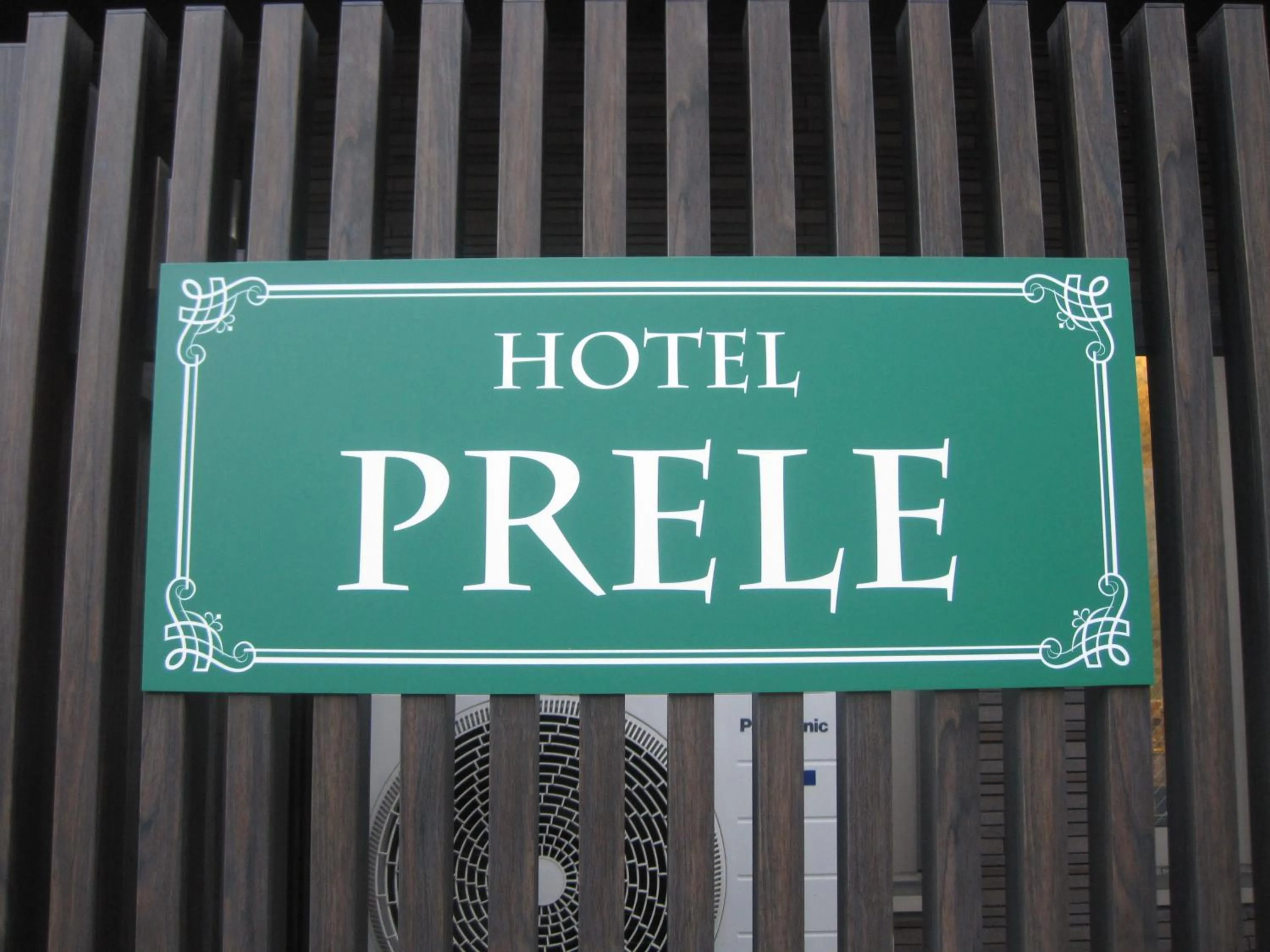 Property logo or sign in Hotel PRELE