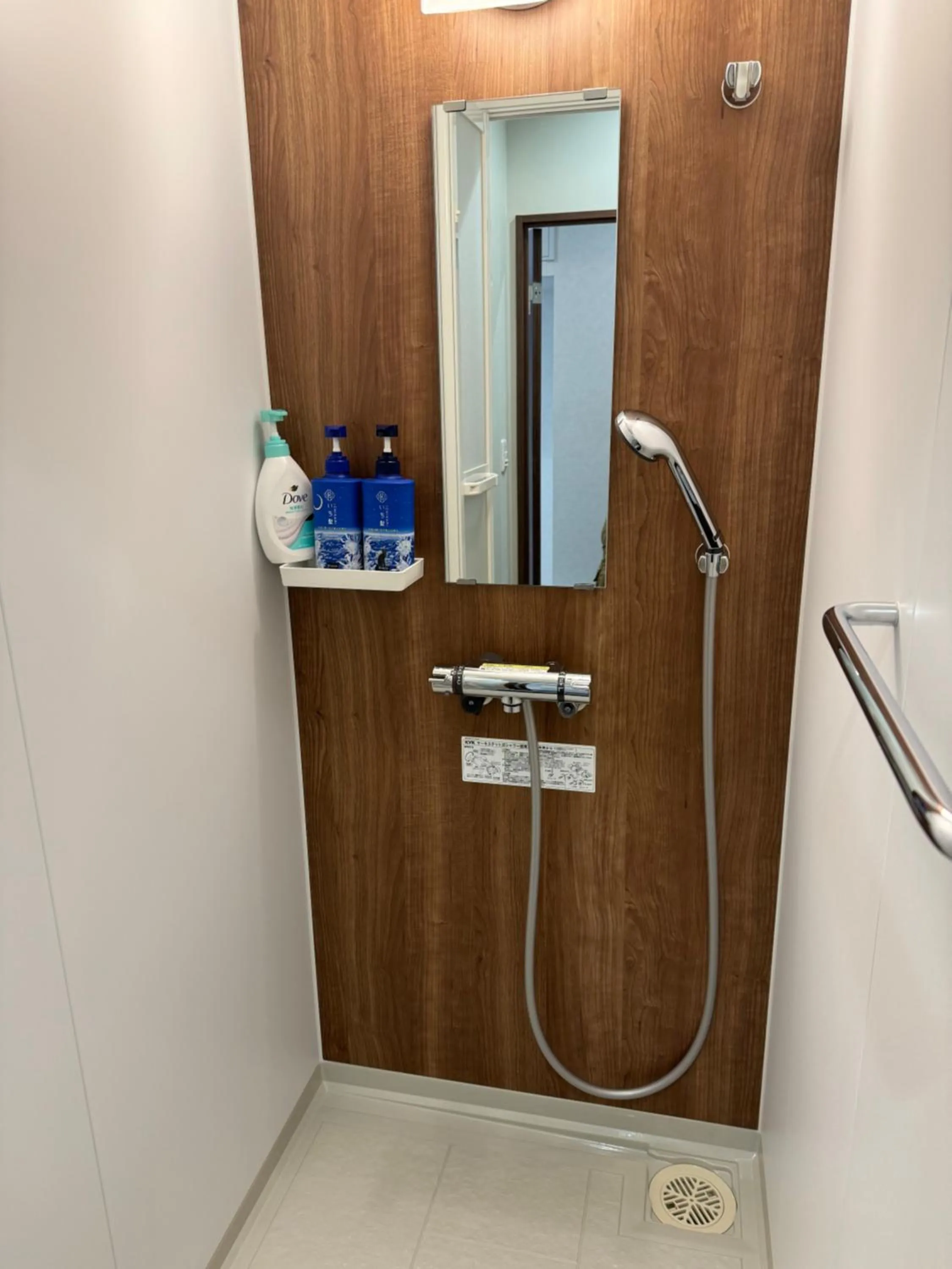 Shower in Hotel PRELE