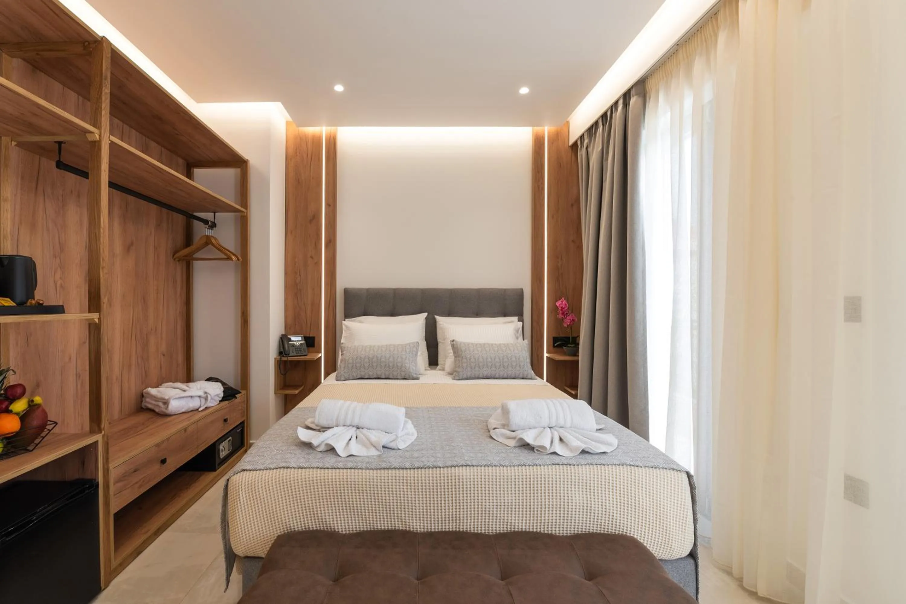 Bed in The Wine Hotel