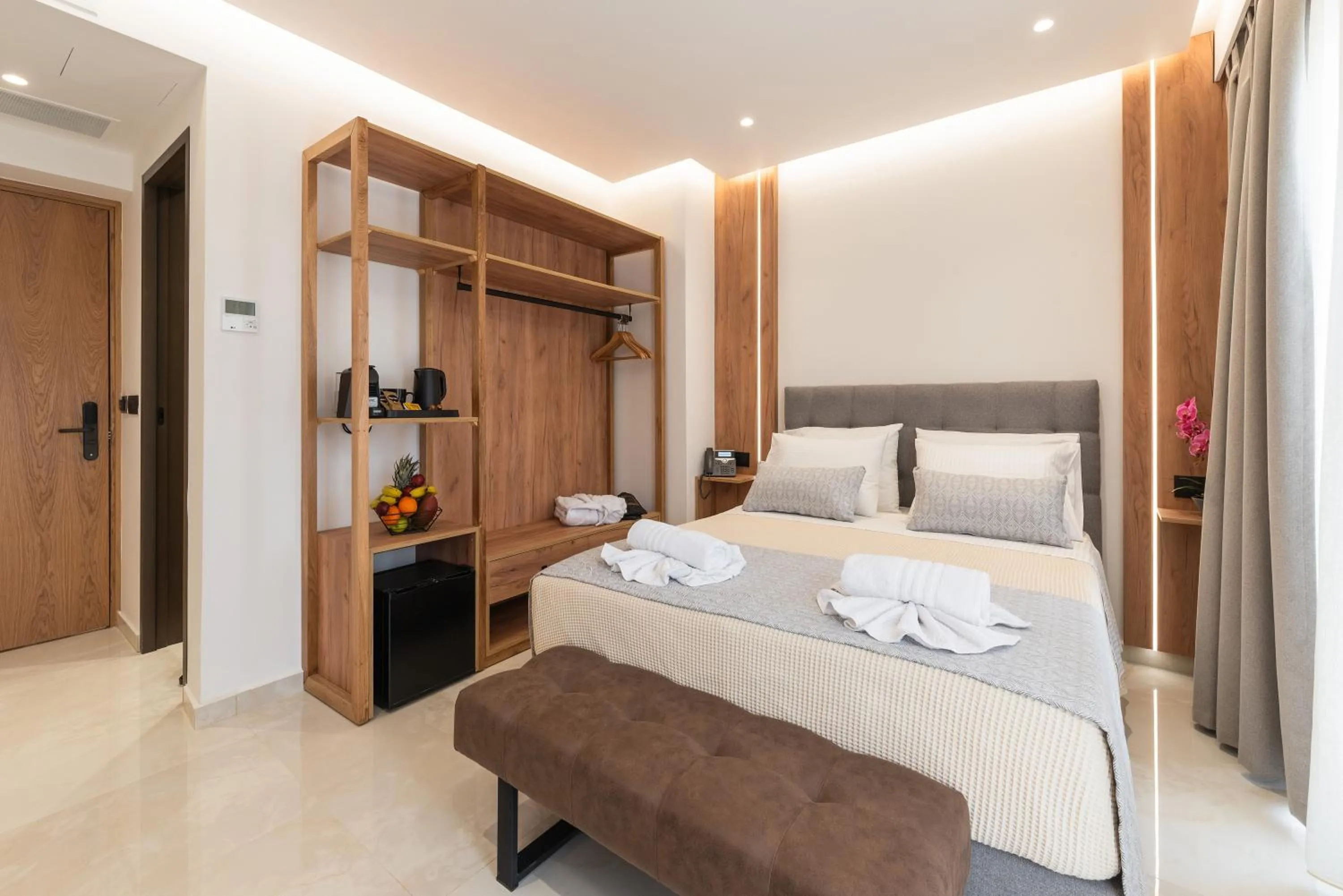 Bed in The Wine Hotel