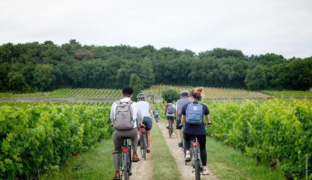 Cycling in L'Ancienne Distillerie