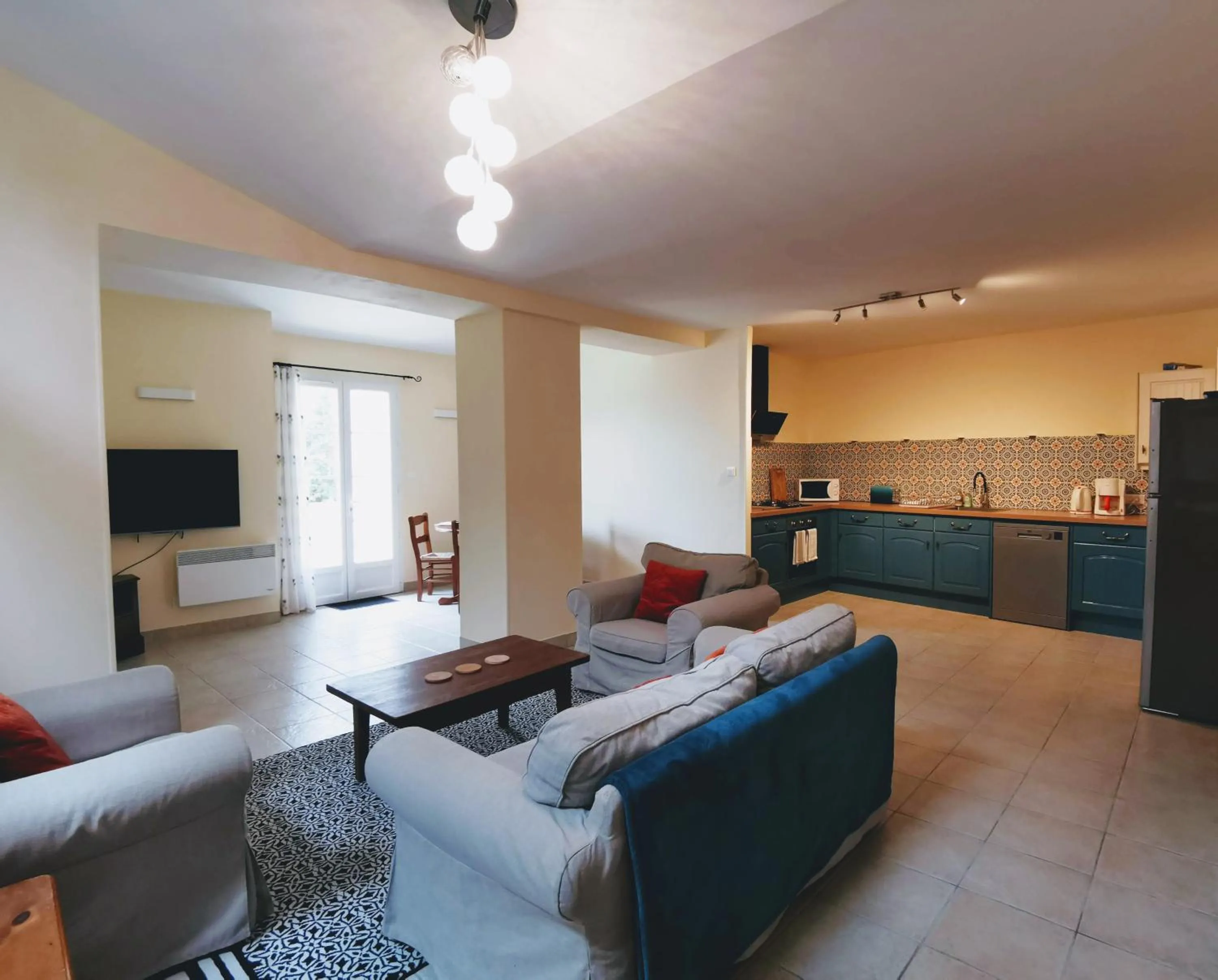 Living room in L'Ancienne Distillerie