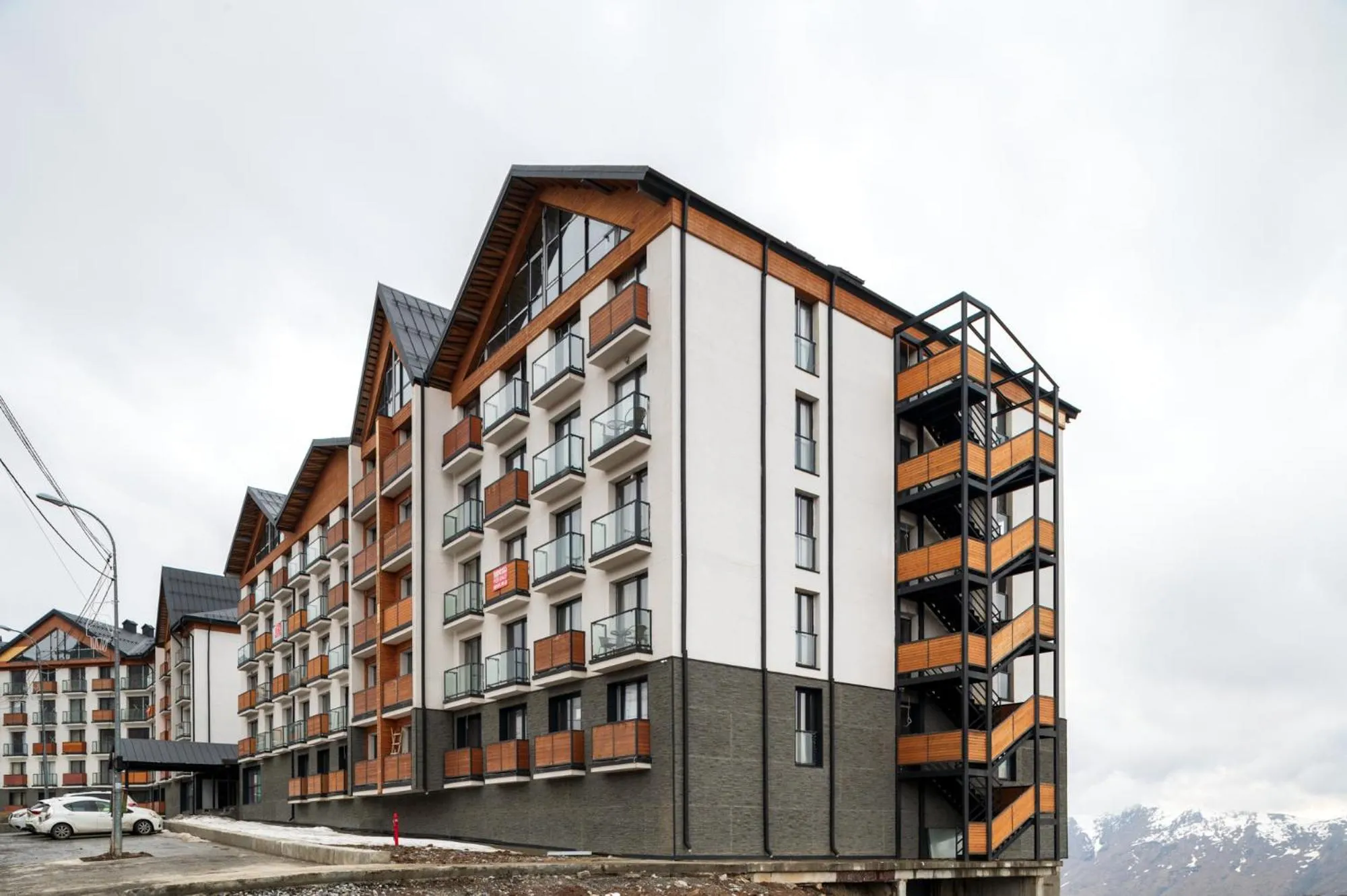 Property building in Gudauri Ski Resort - Twins Apartments