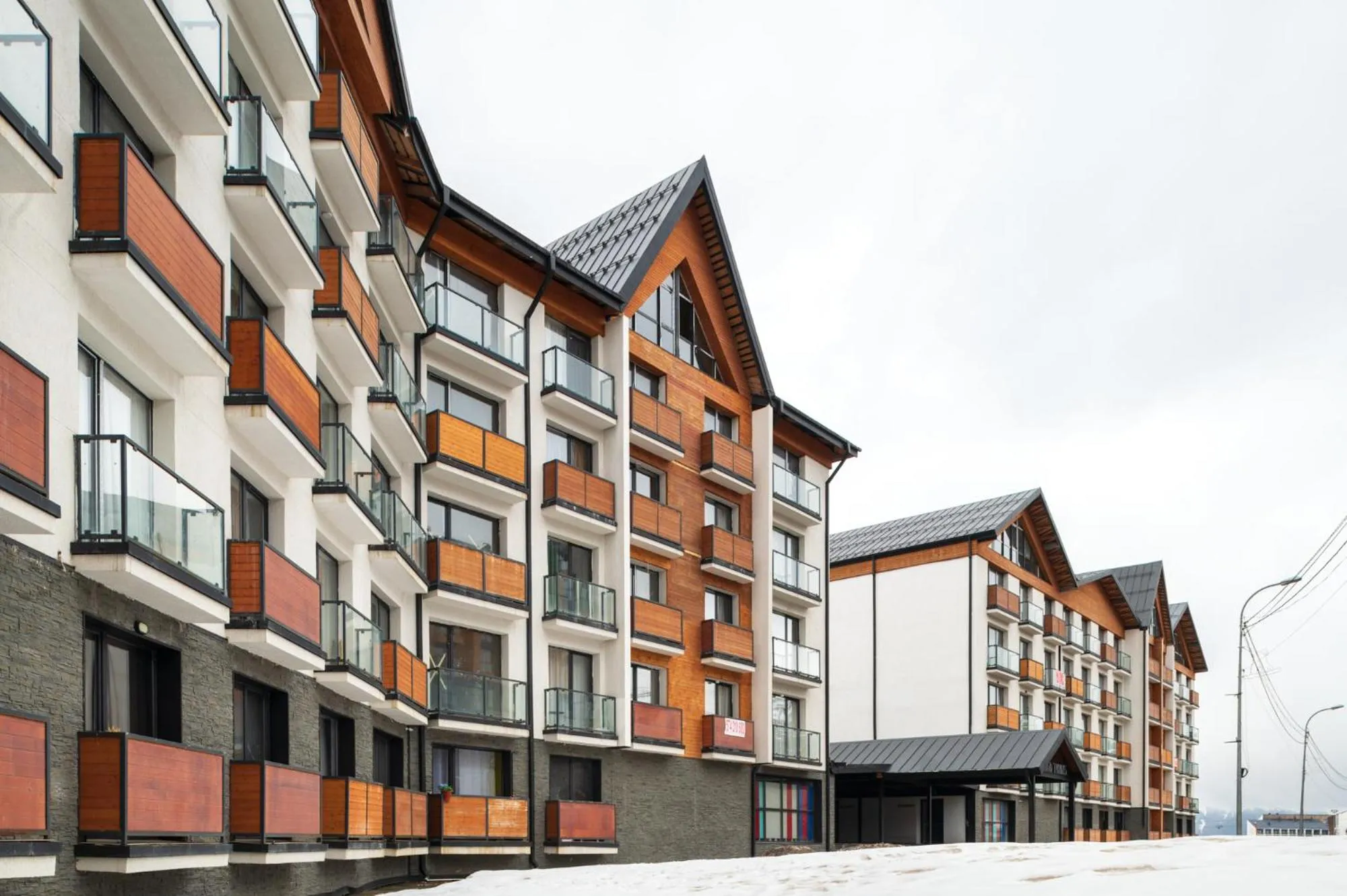 Property building in Gudauri Ski Resort - Twins Apartments
