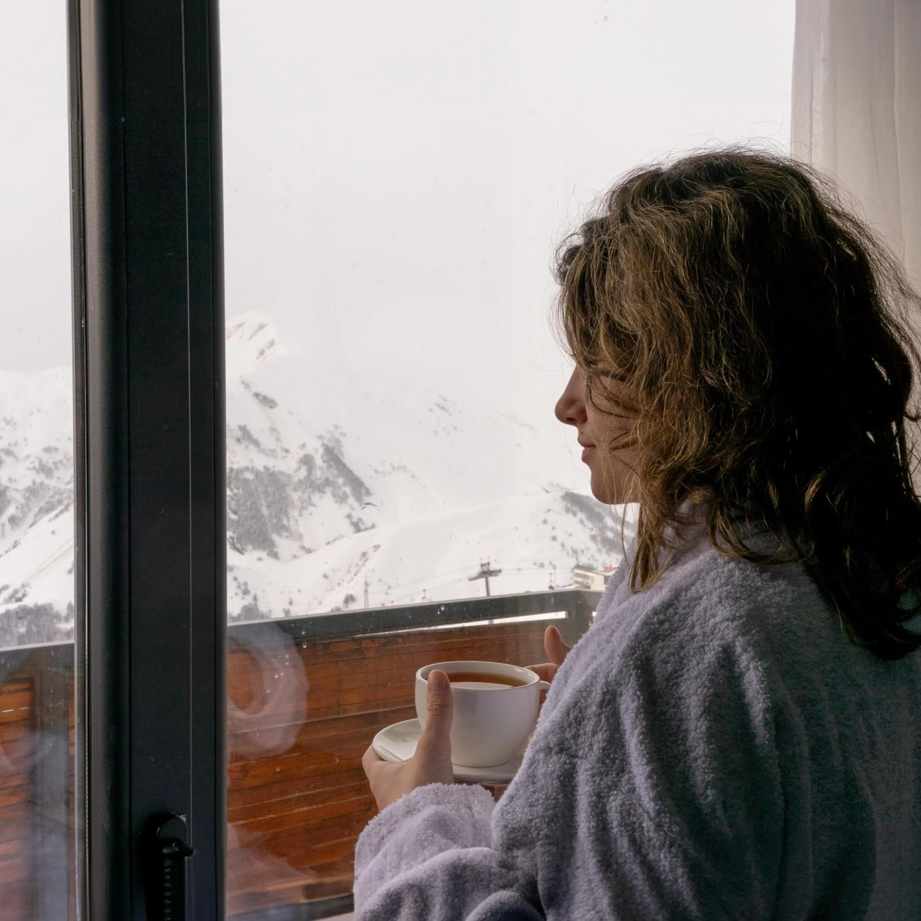 People in Gudauri Ski Resort - Twins Apartments