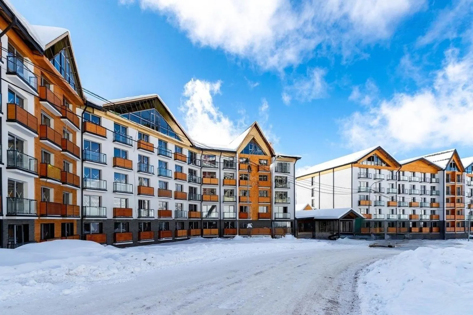 Property building in Gudauri Ski Resort - Twins Apartments