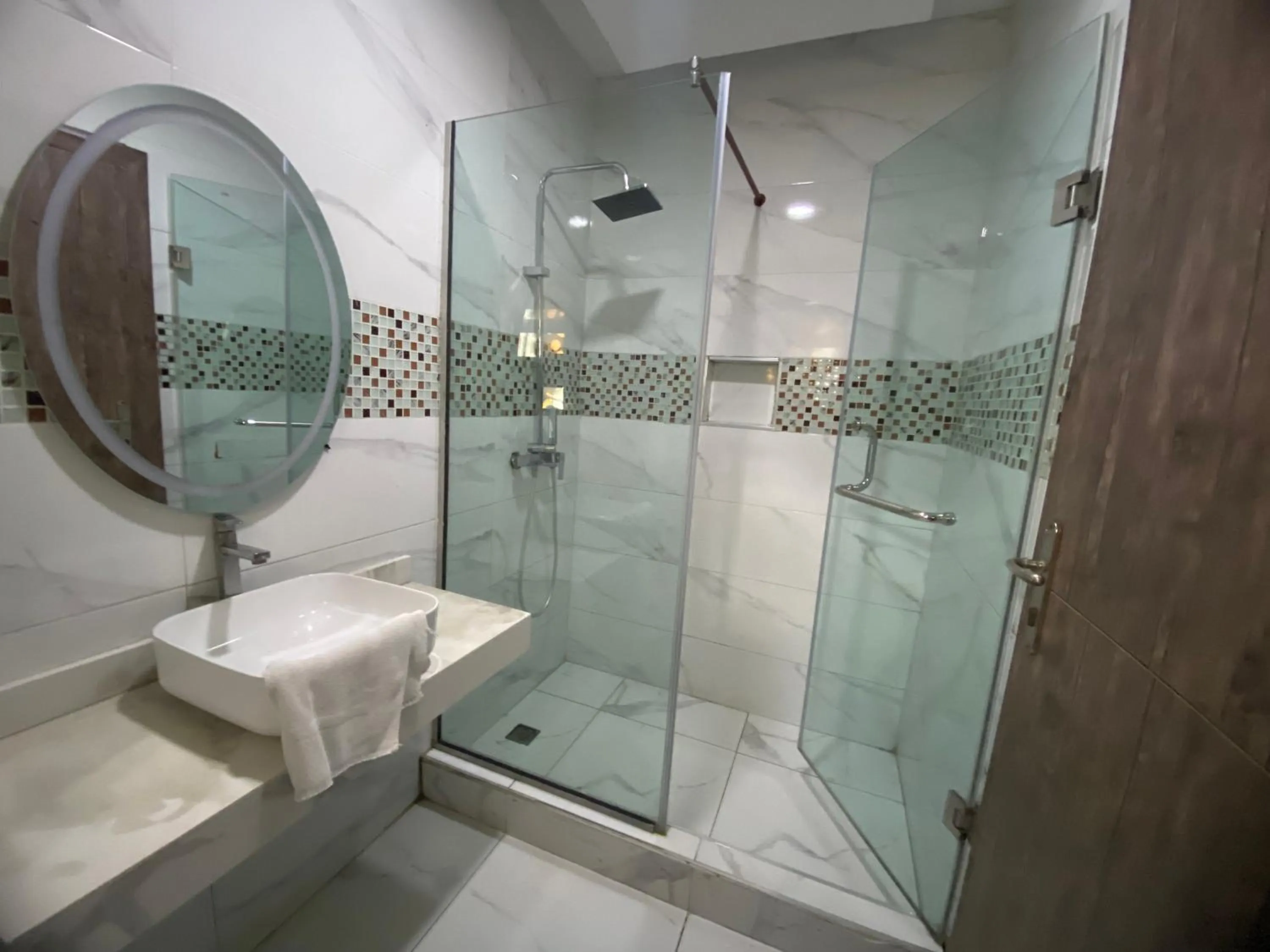 Shower in Presken Waters