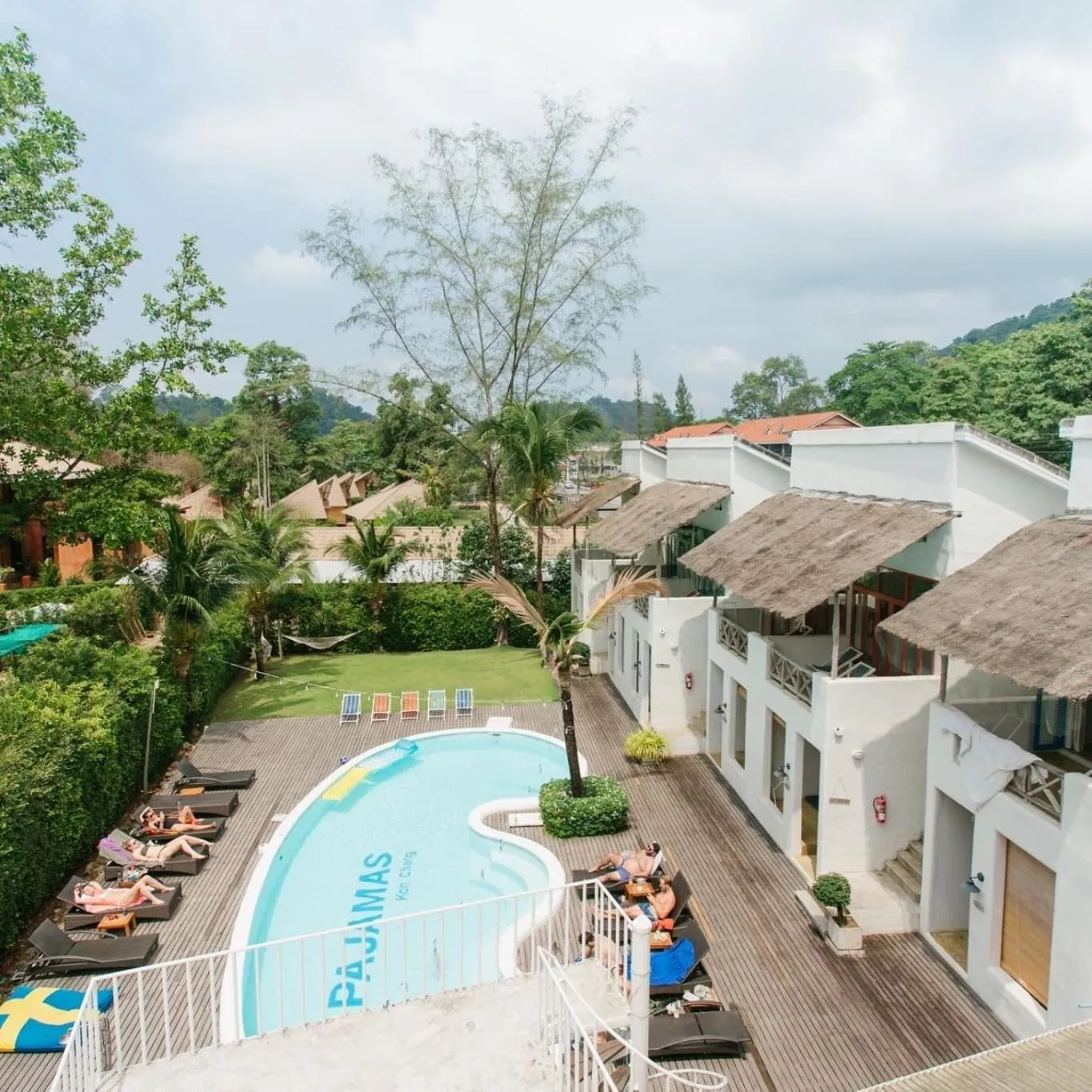 Swimming pool in Pajamas Koh Chang