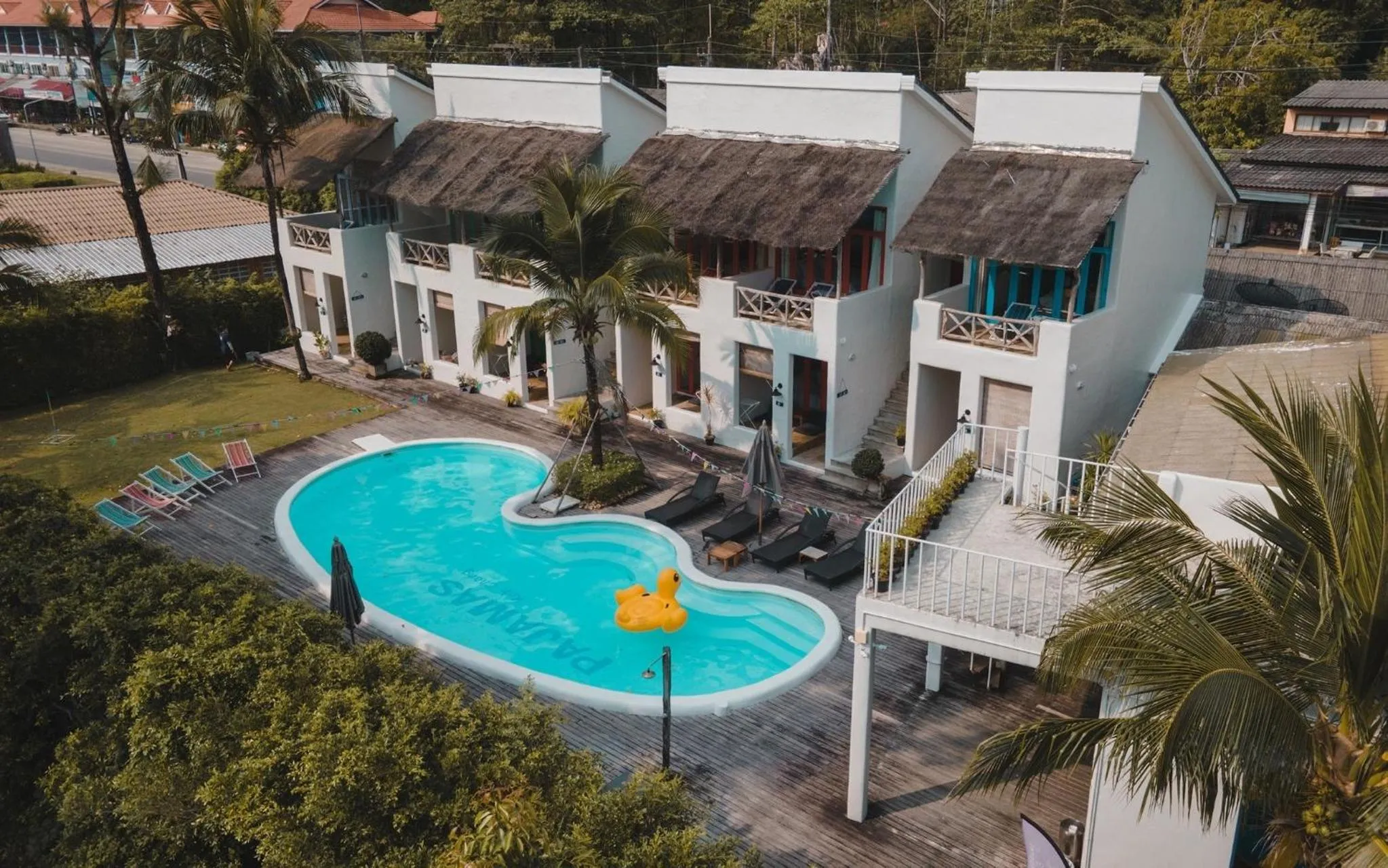 Swimming pool in Pajamas Koh Chang