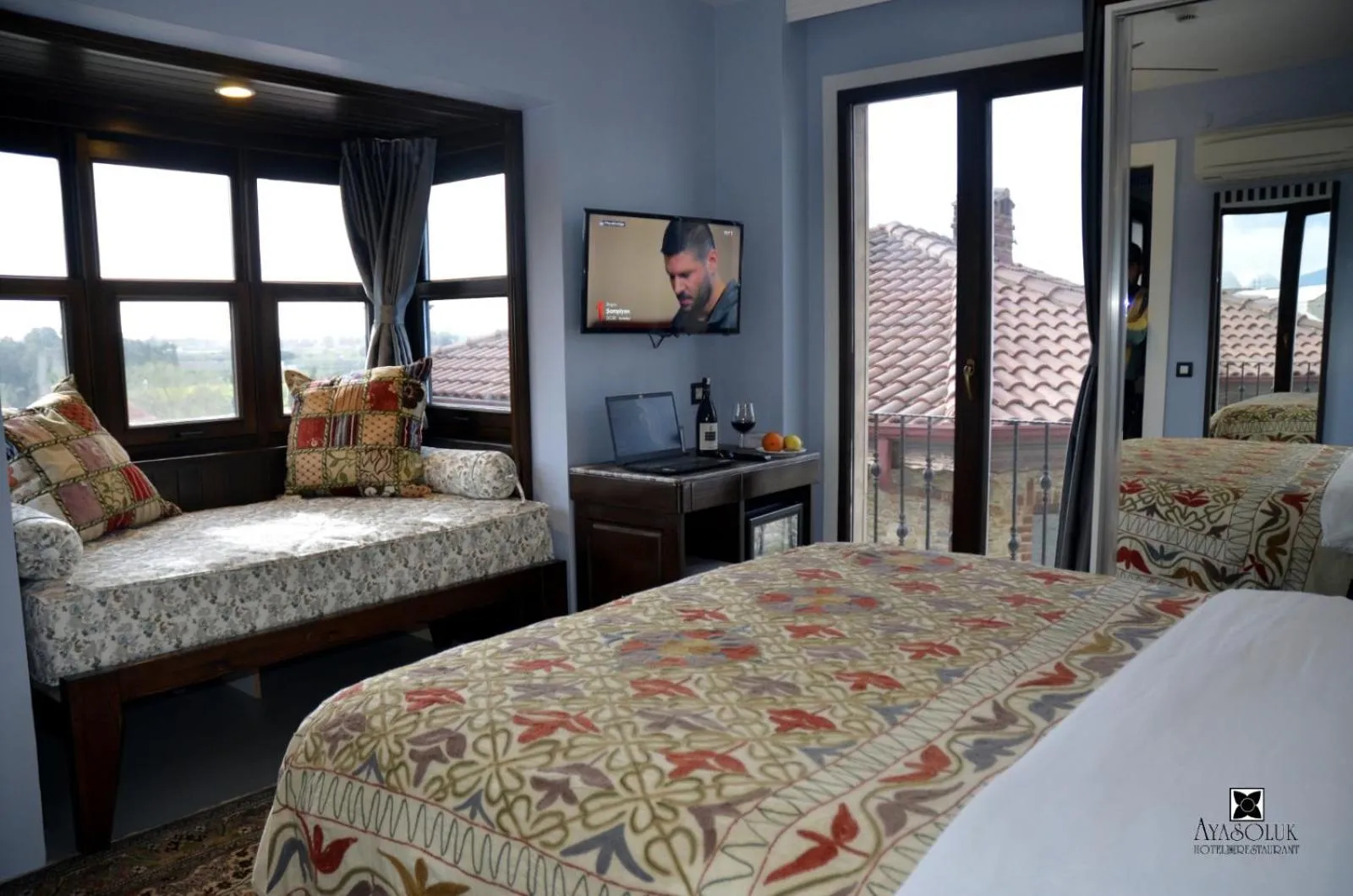 Bed in Ayasoluk Hotel & Restaurant