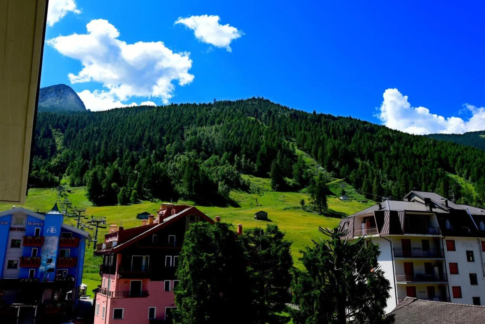Mountain view in Hotel Ginepro