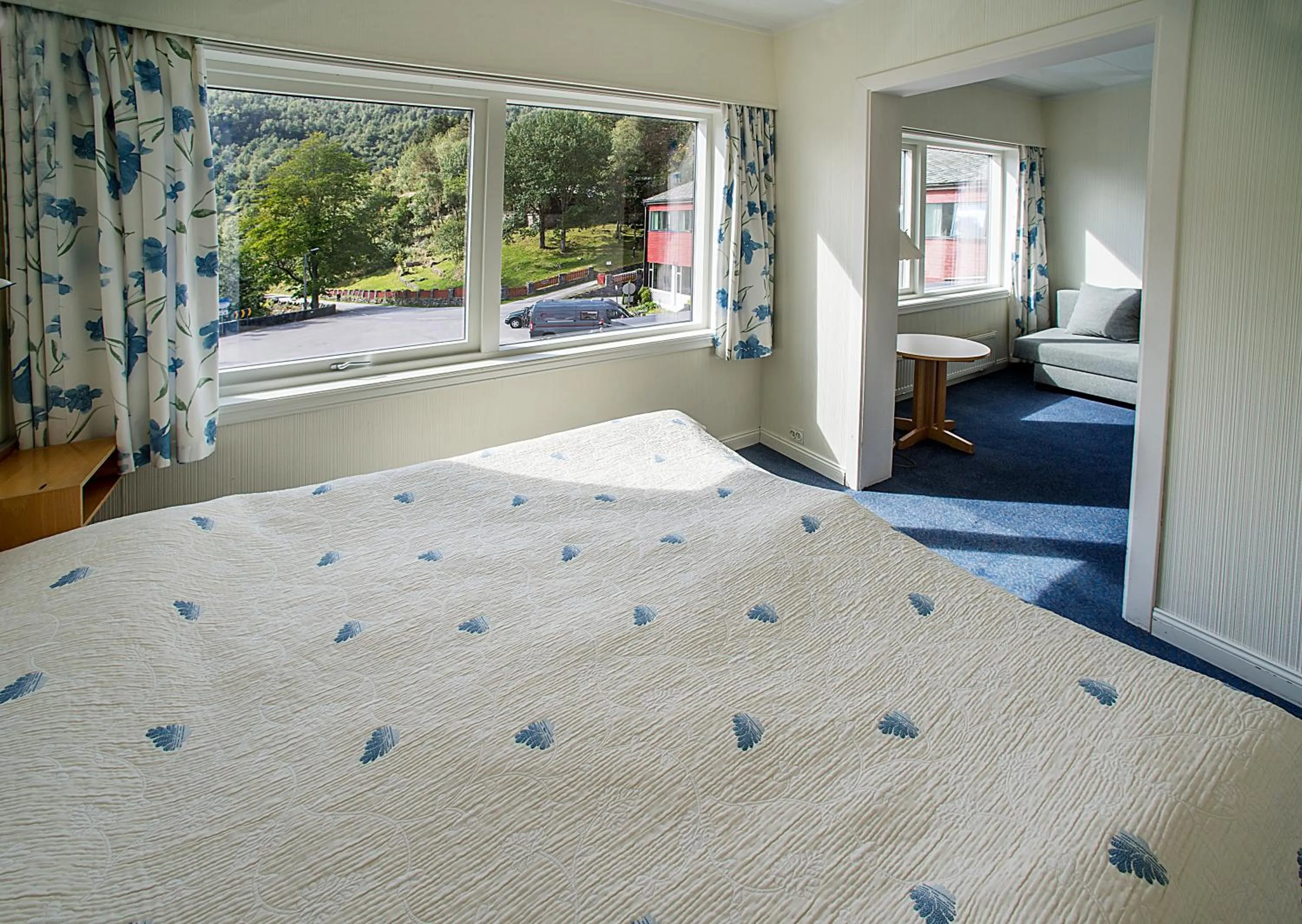 Bedroom, Bed in Stalheim Hotel