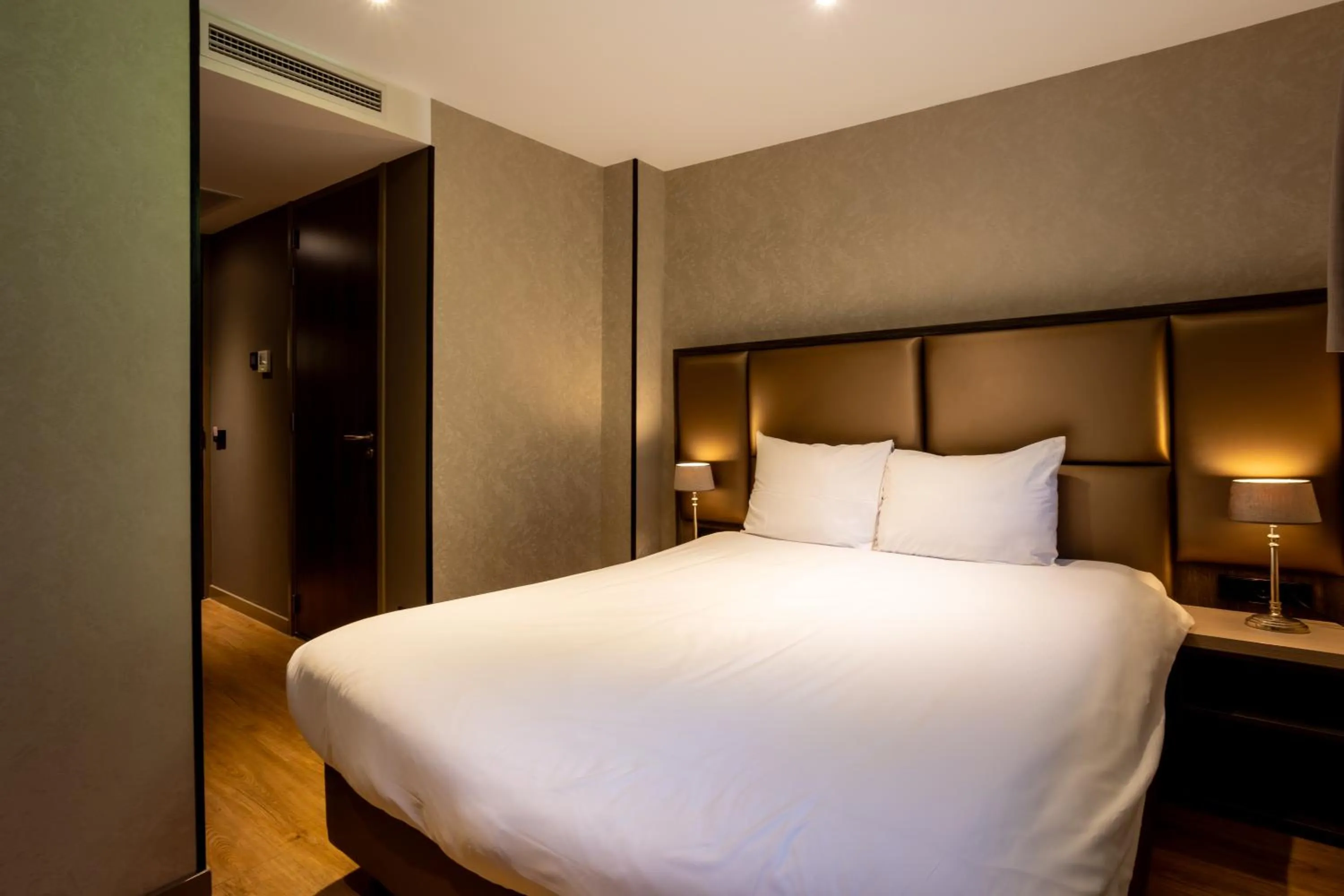 Bed in Dream Hotel Amsterdam