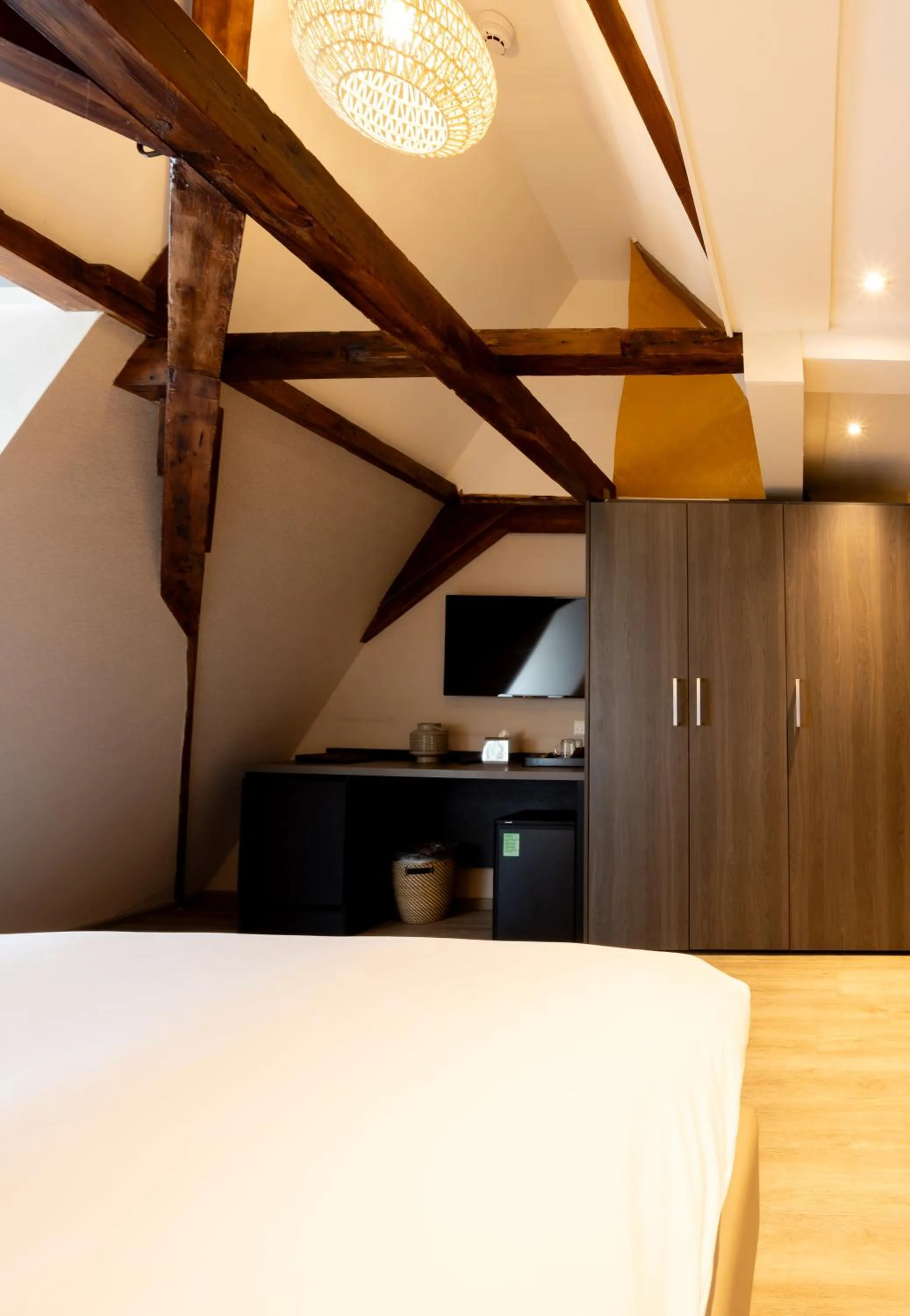 Bed in Dream Hotel Amsterdam