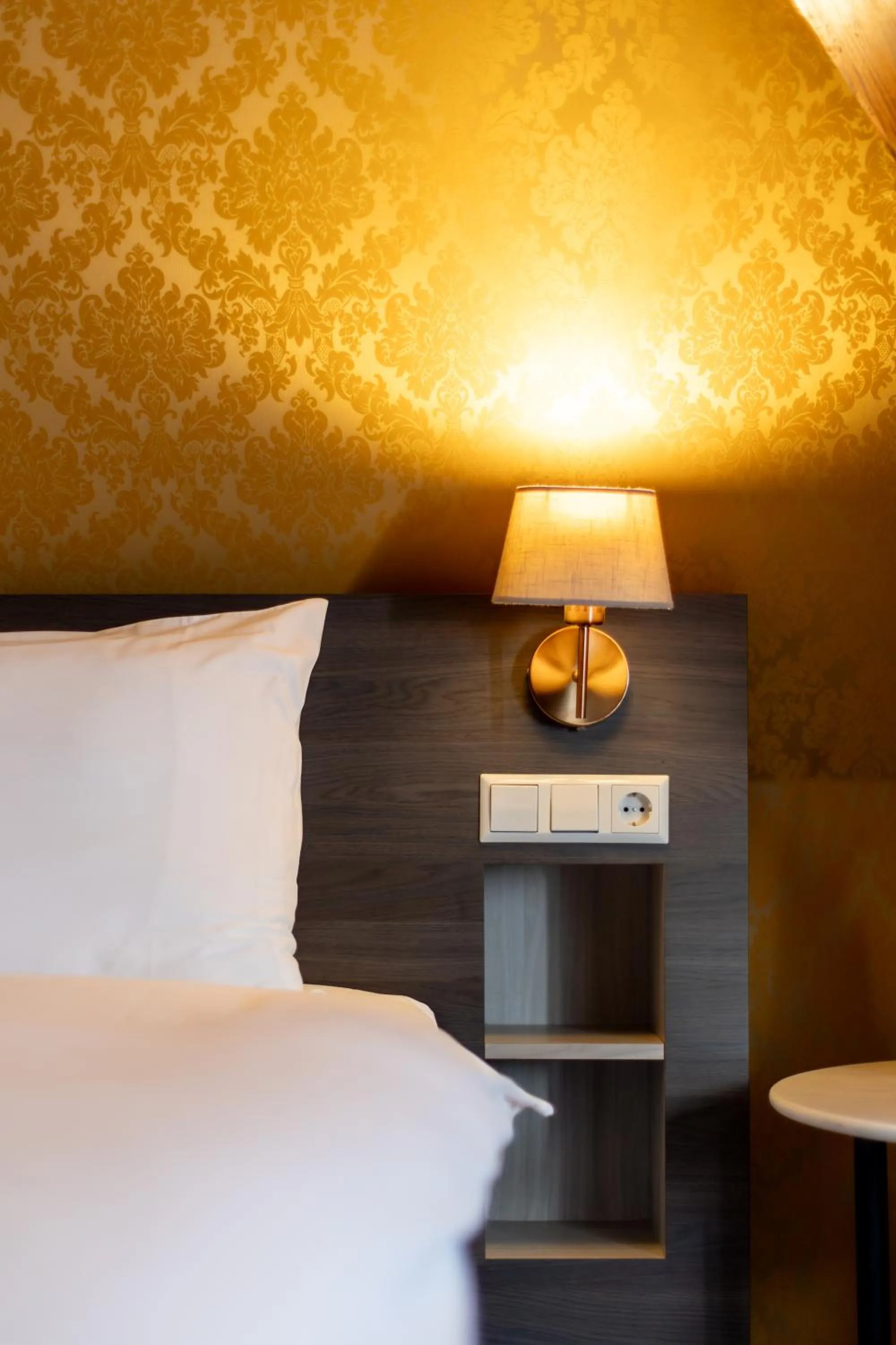 Bed in Dream Hotel Amsterdam