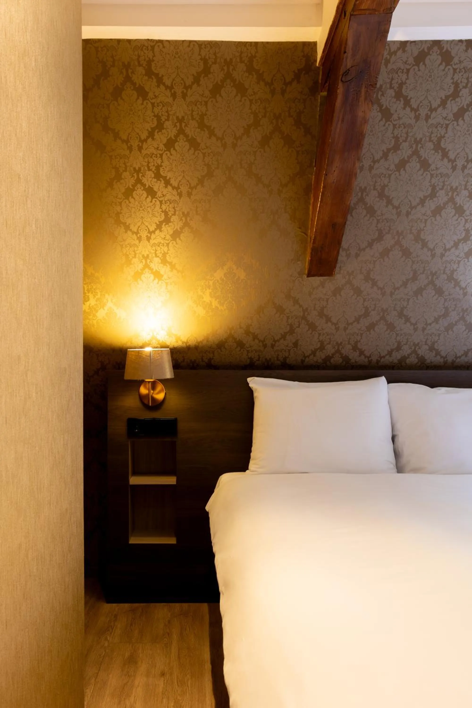 Bed in Dream Hotel Amsterdam