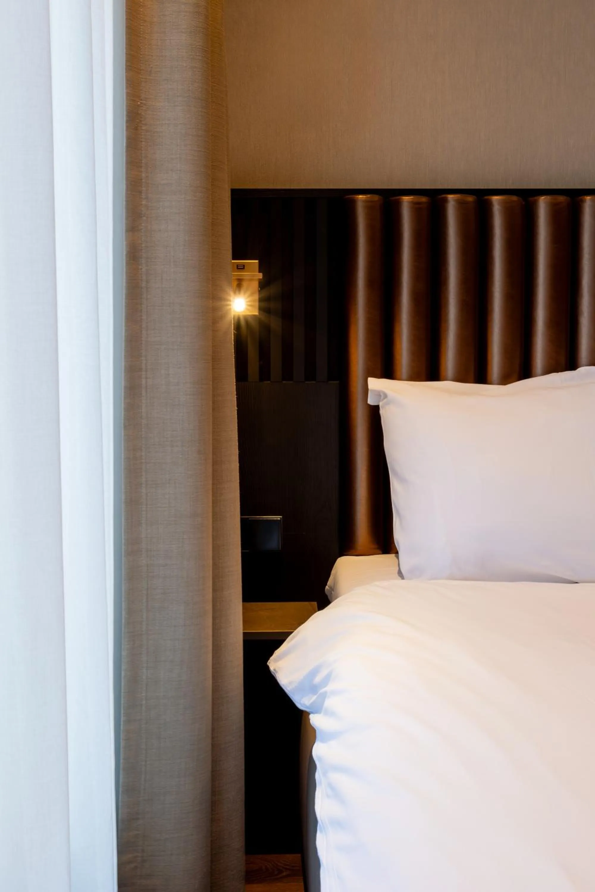 Bed in Dream Hotel Amsterdam