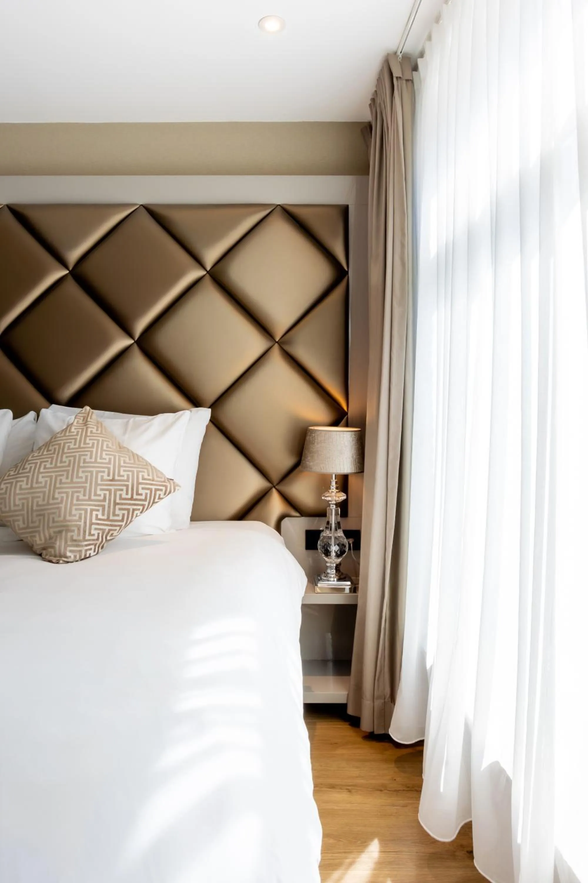 Bed in Dream Hotel Amsterdam