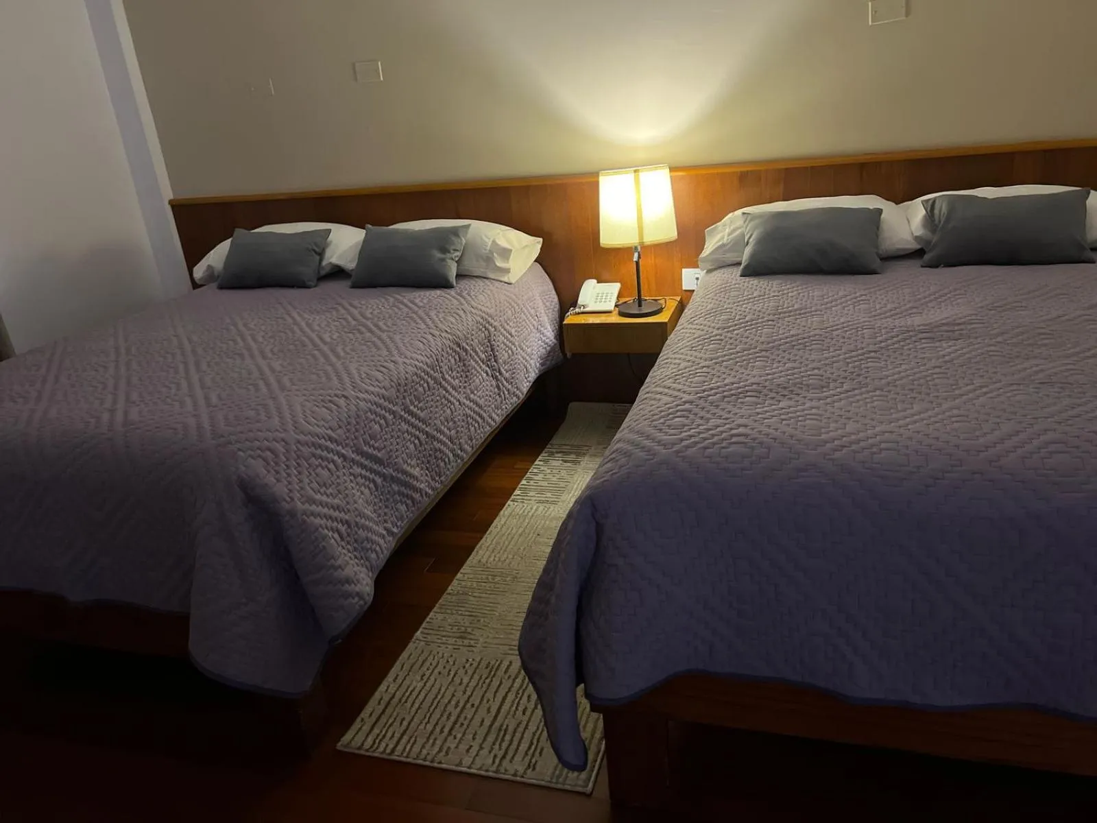 Bed in VIRREYES HOTEL