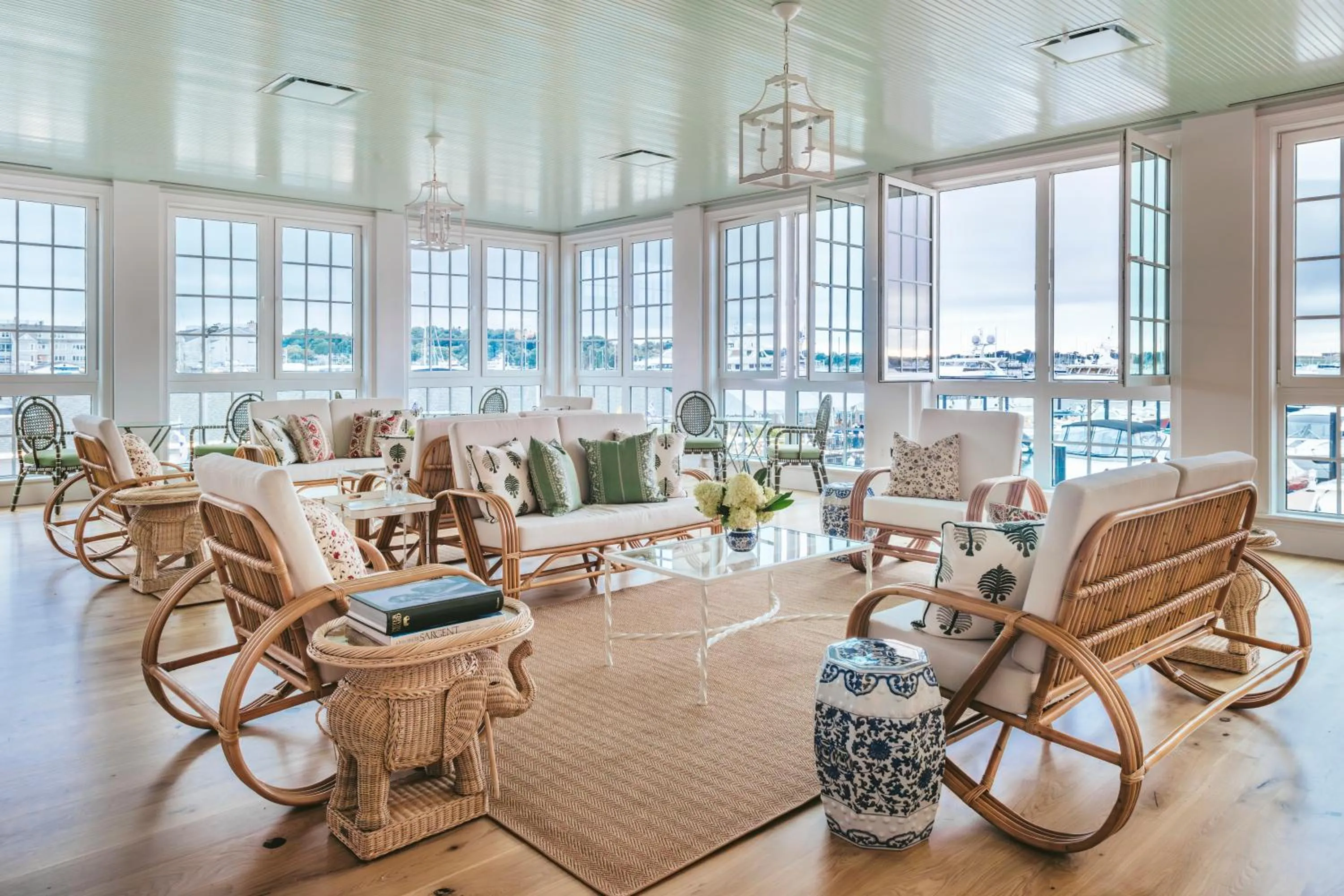 Living room in Gardiner House