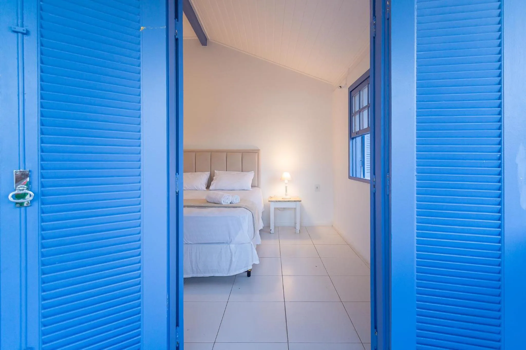 Bed in Pousada Vila Capri