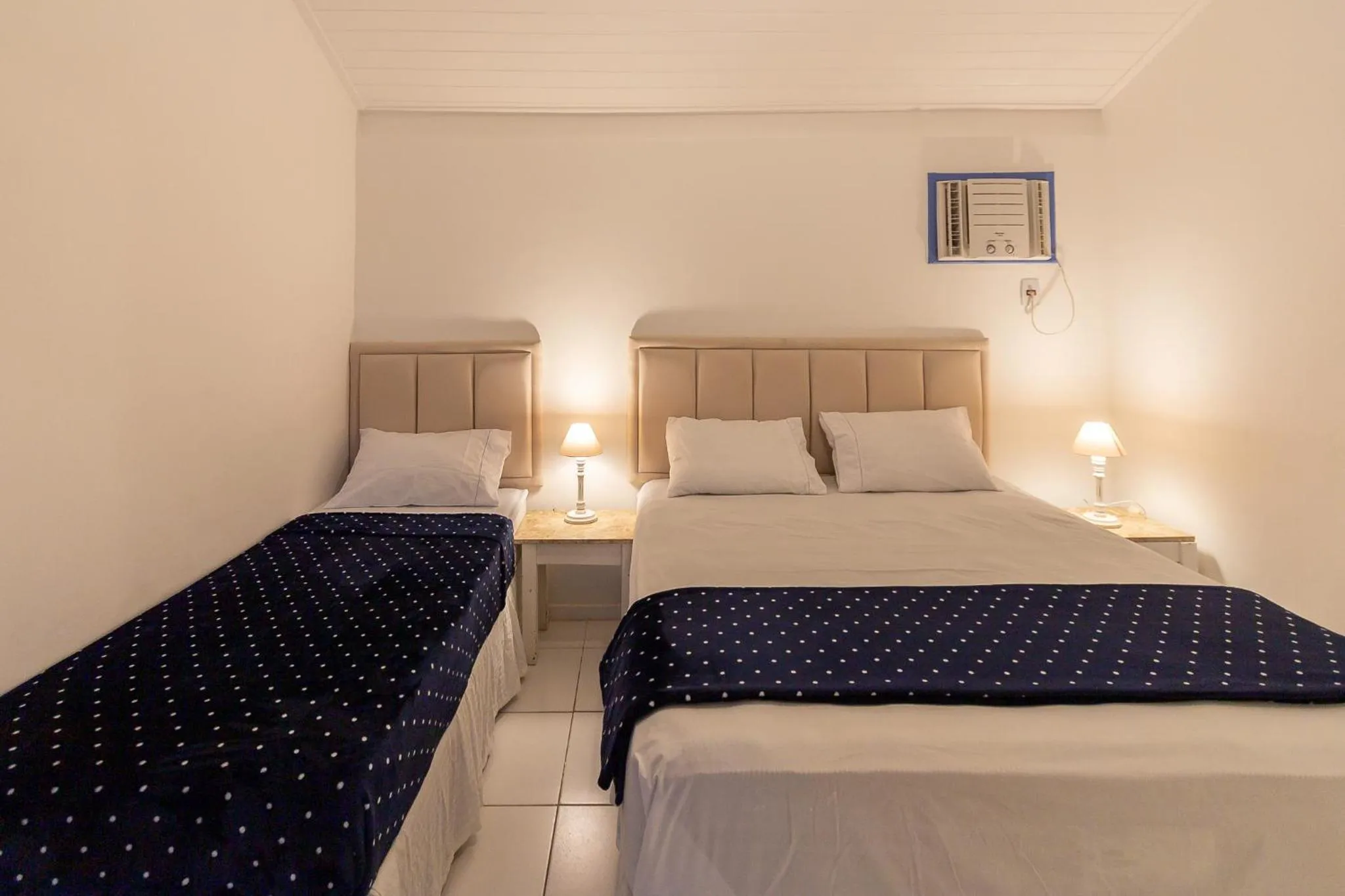 Bed in Pousada Vila Capri