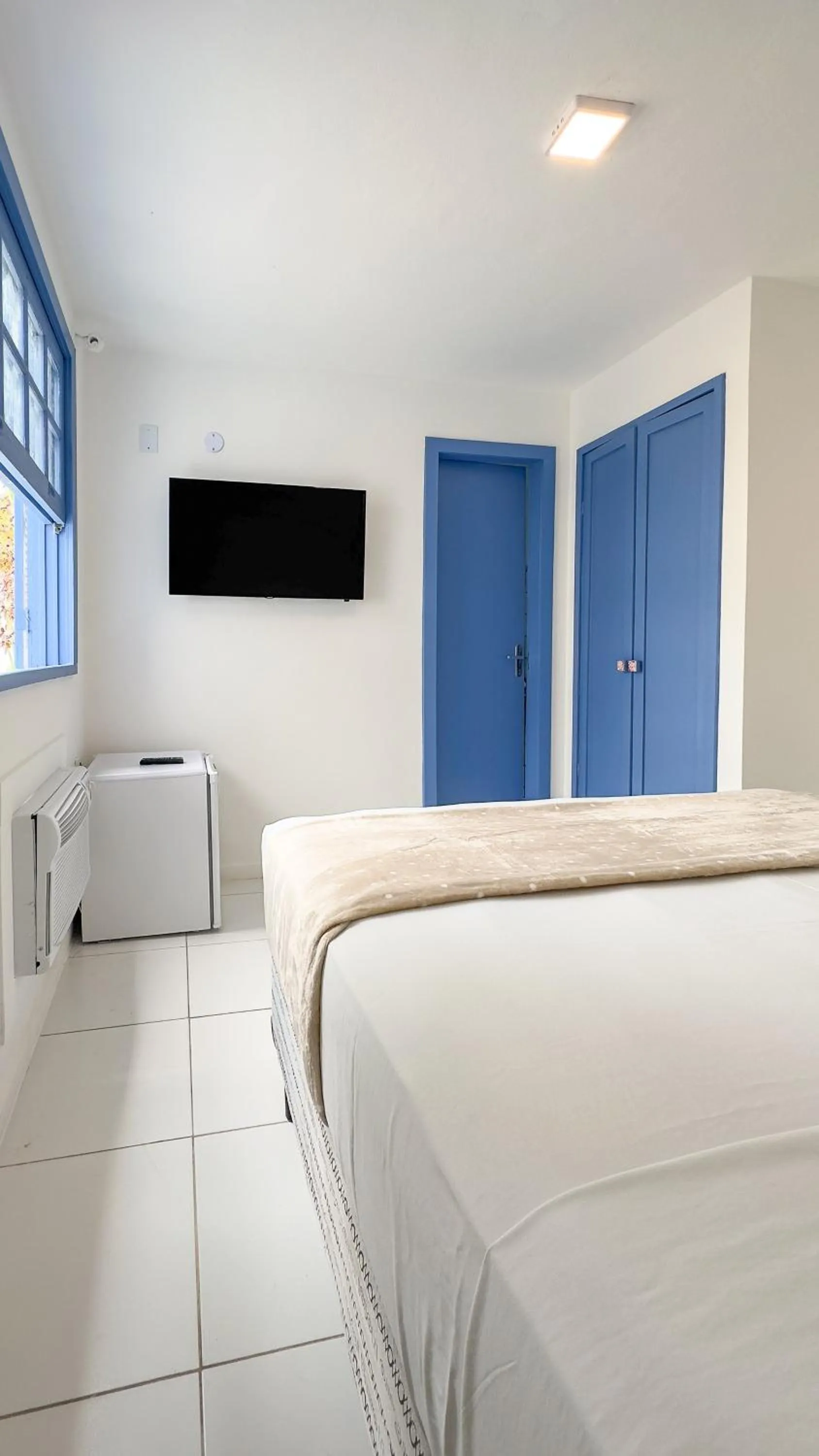 Bed in Pousada Vila Capri