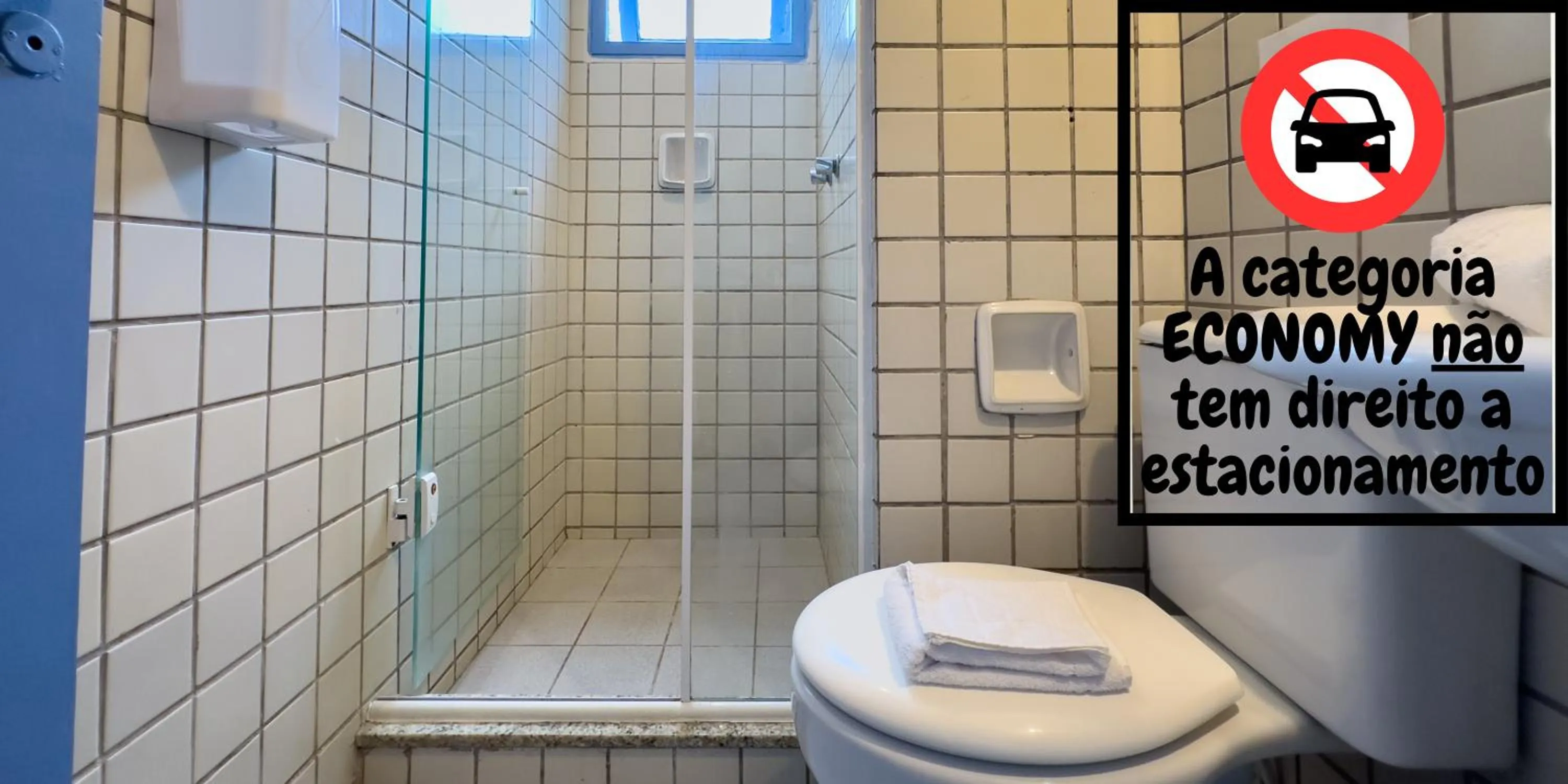 Toilet in Pousada Vila Capri