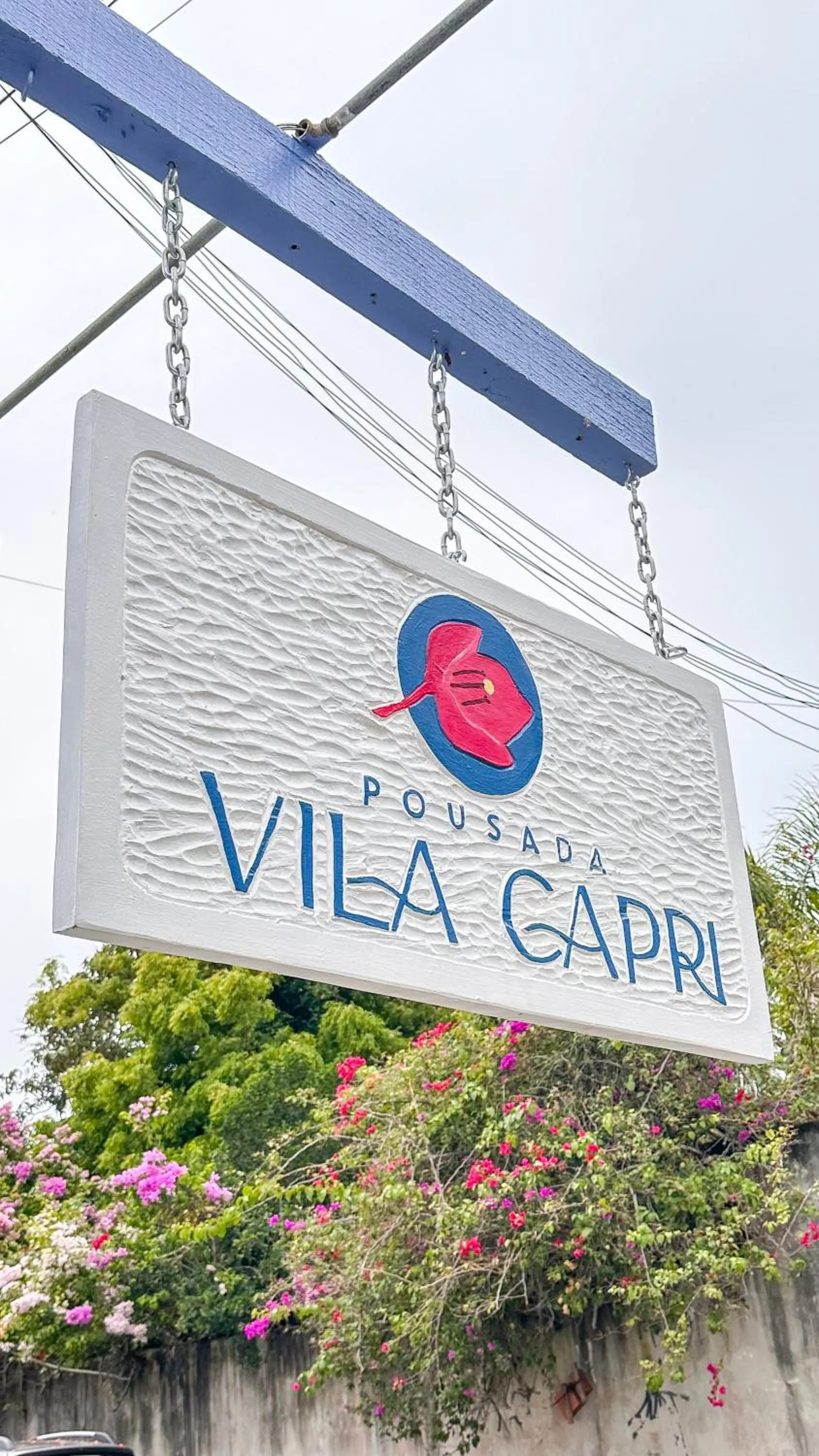 Property building in Pousada Vila Capri