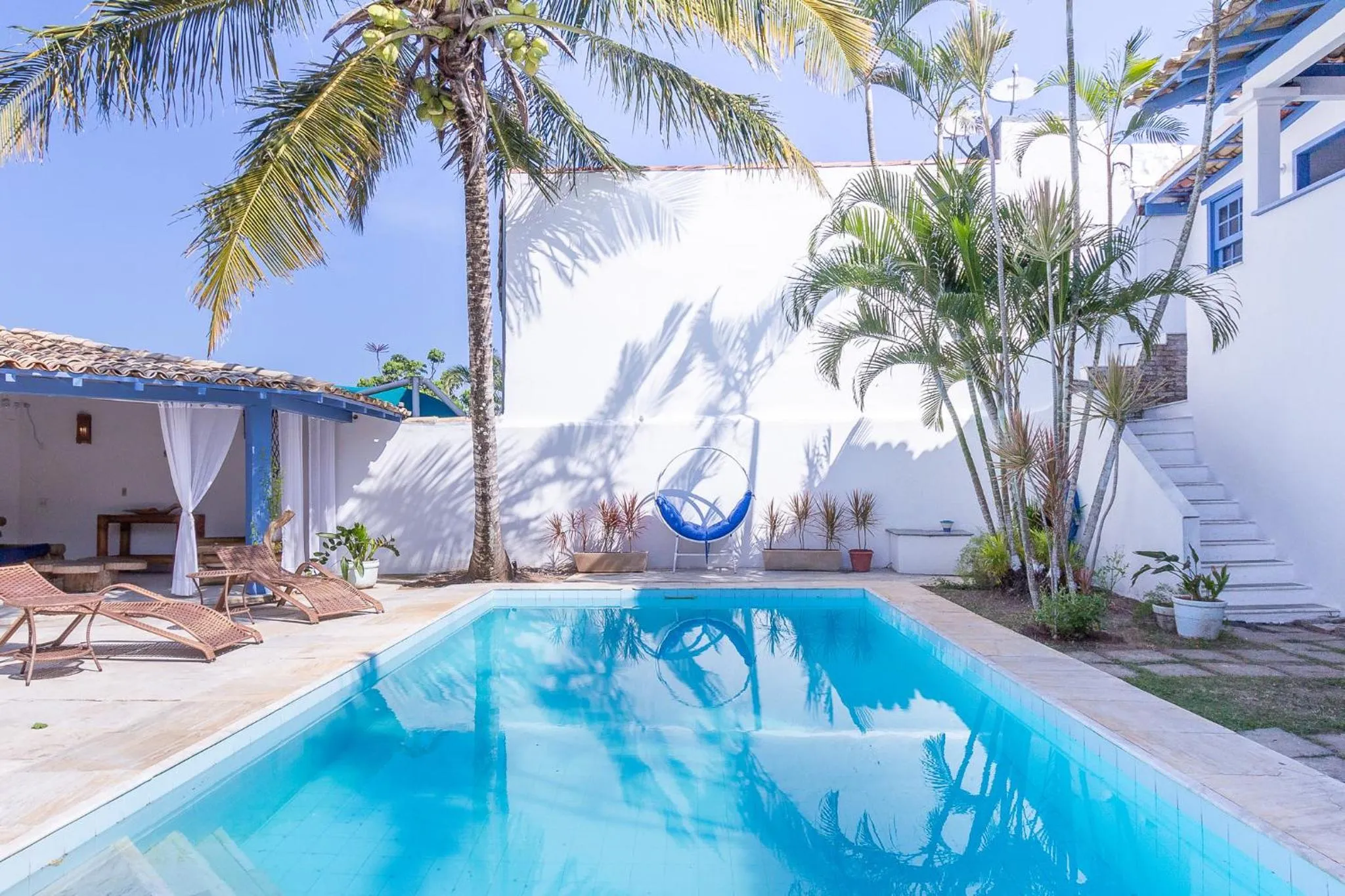 Garden in Pousada Vila Capri