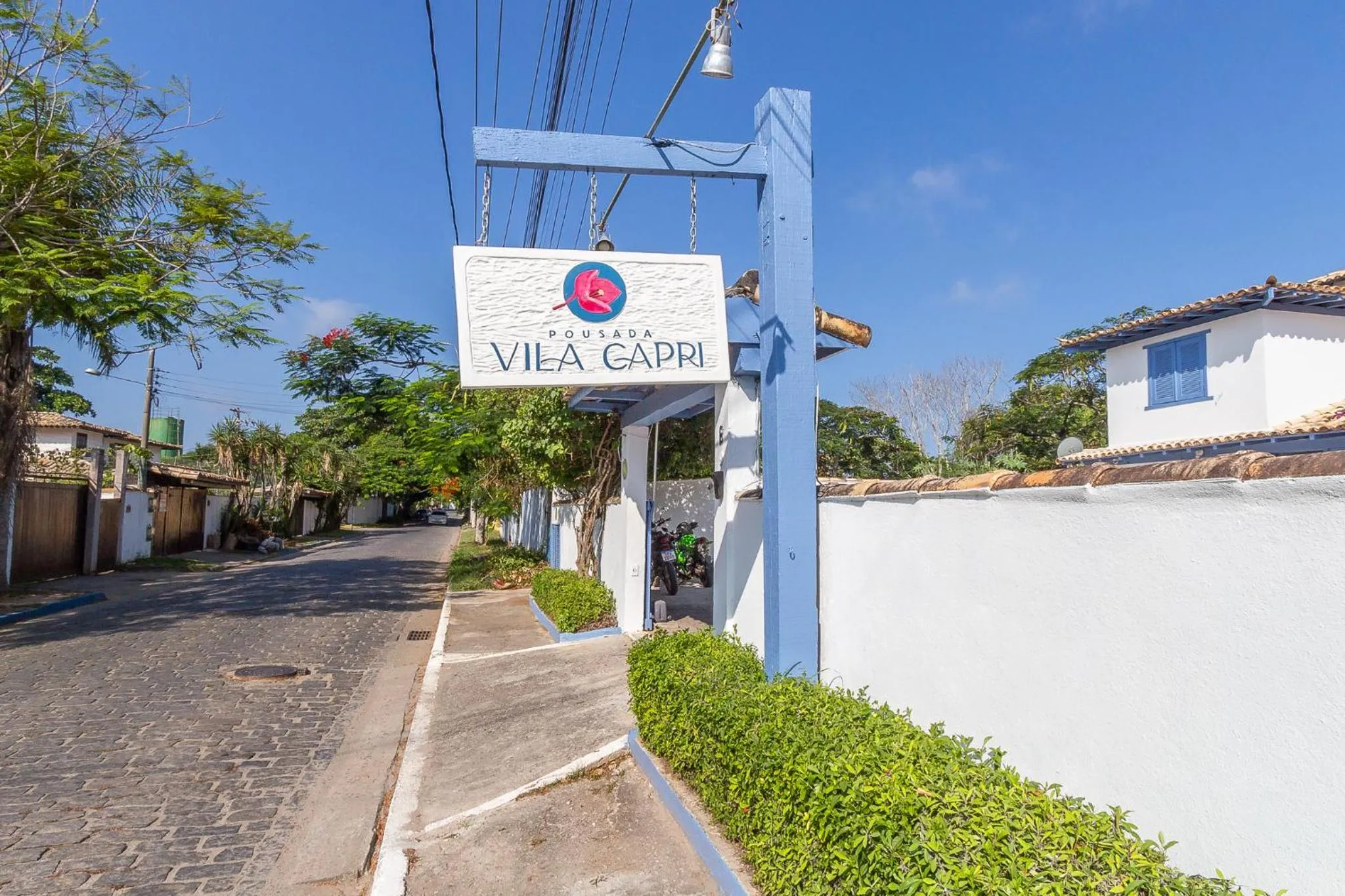 Property building in Pousada Vila Capri