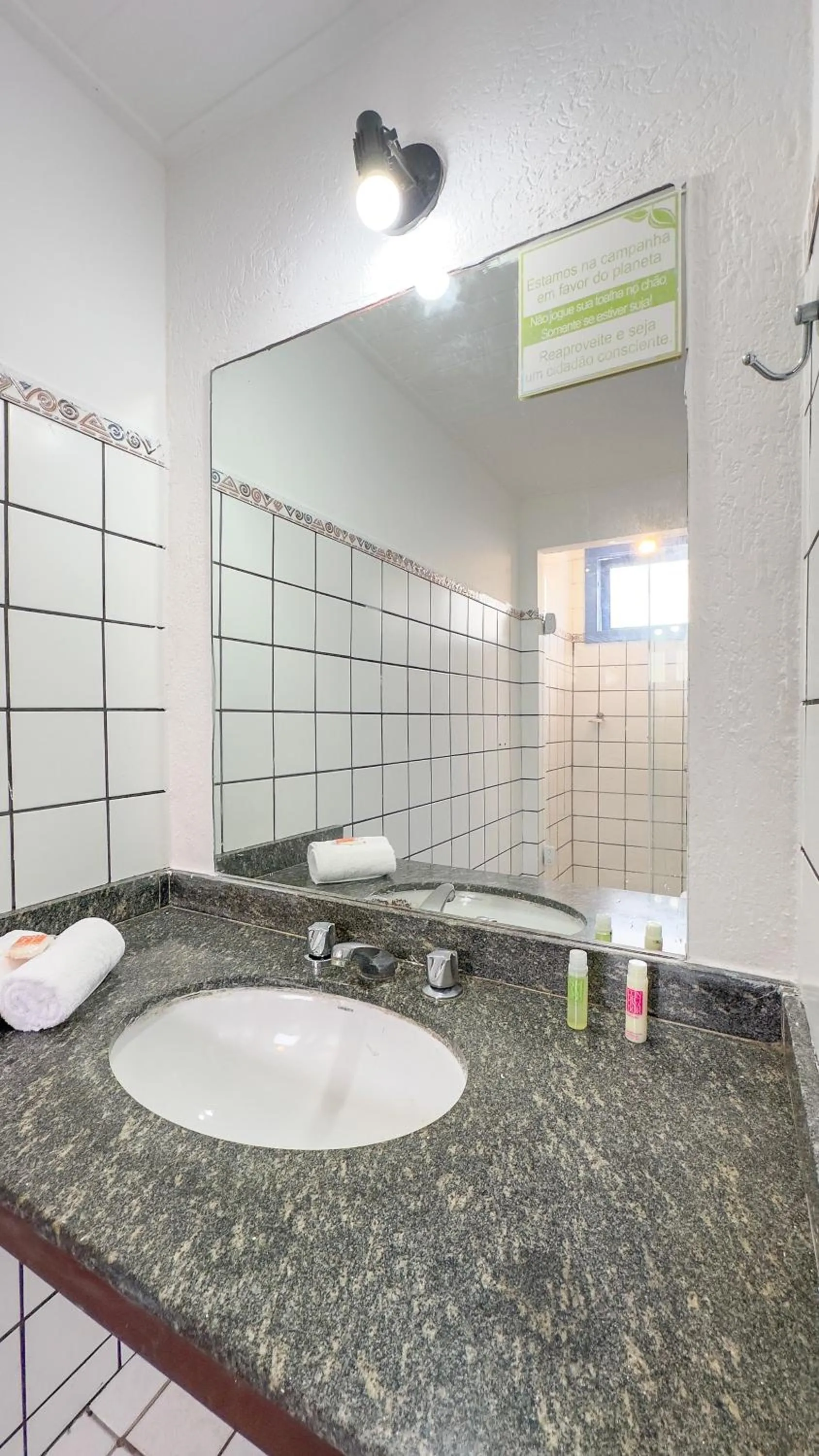 Bathroom in Pousada Vila Capri