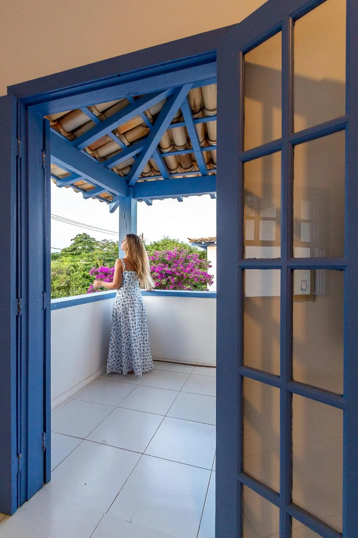 Patio in Pousada Vila Capri