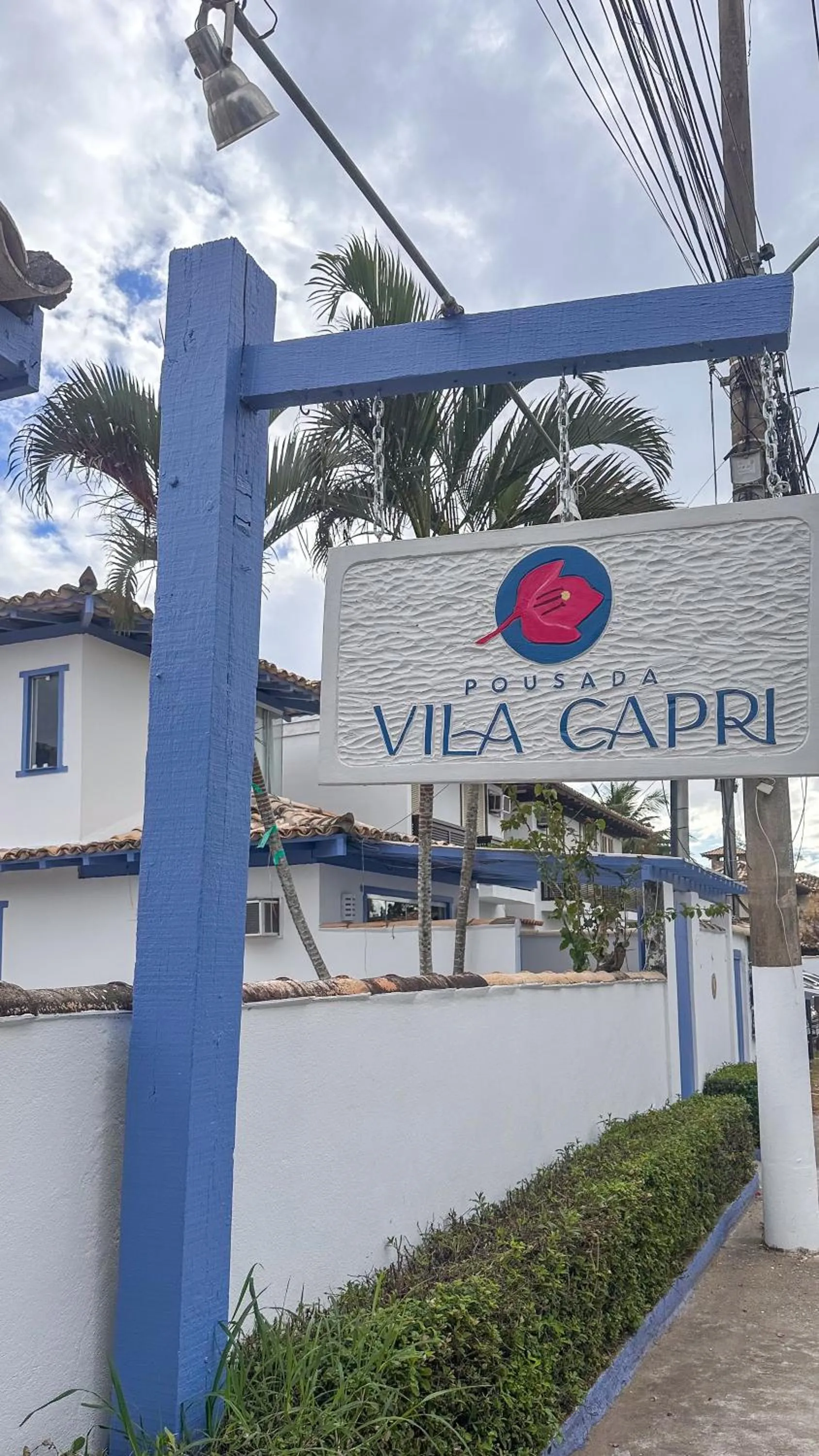 Facade/entrance in Pousada Vila Capri