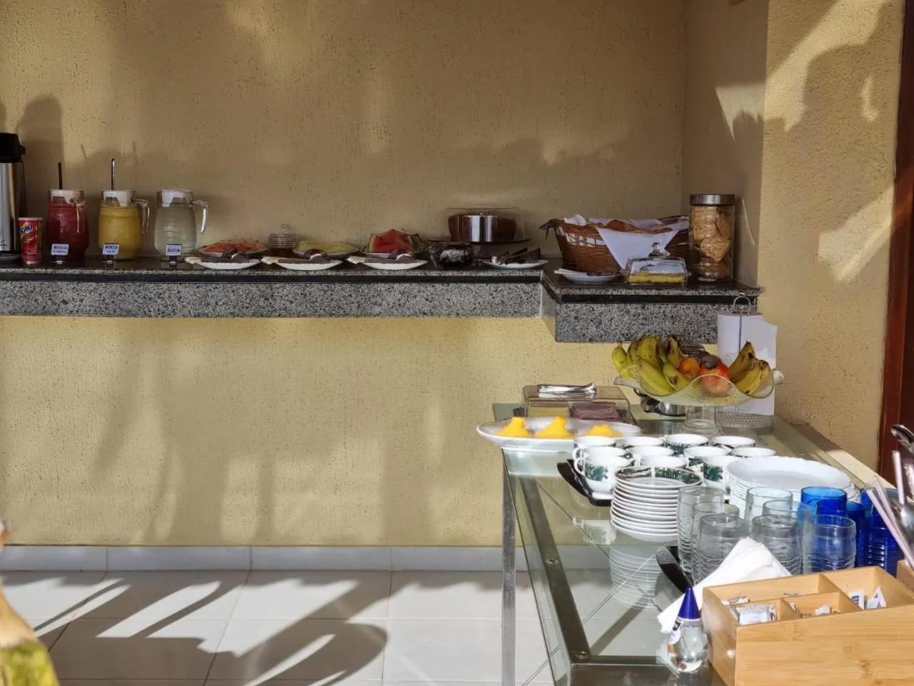 Breakfast in Pousada Talismã