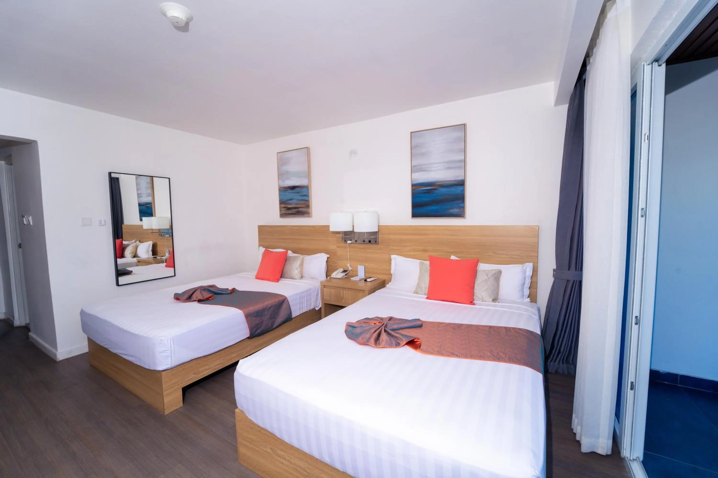 Bed in Hotel 39 Jamaica